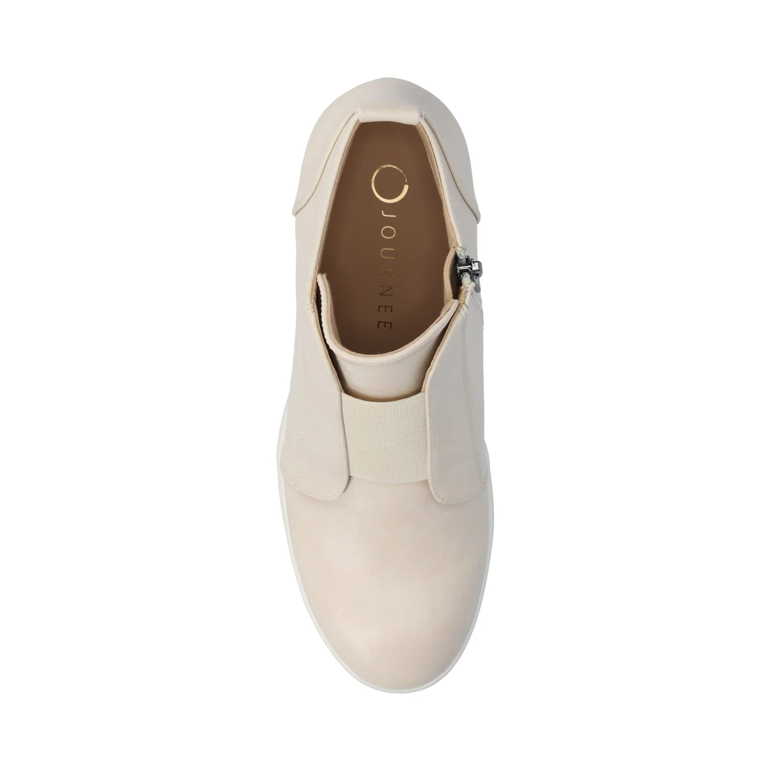 CLARA WEDGE SNEAKERS IN STATEMENT IN WIDE - Beige - Image 4