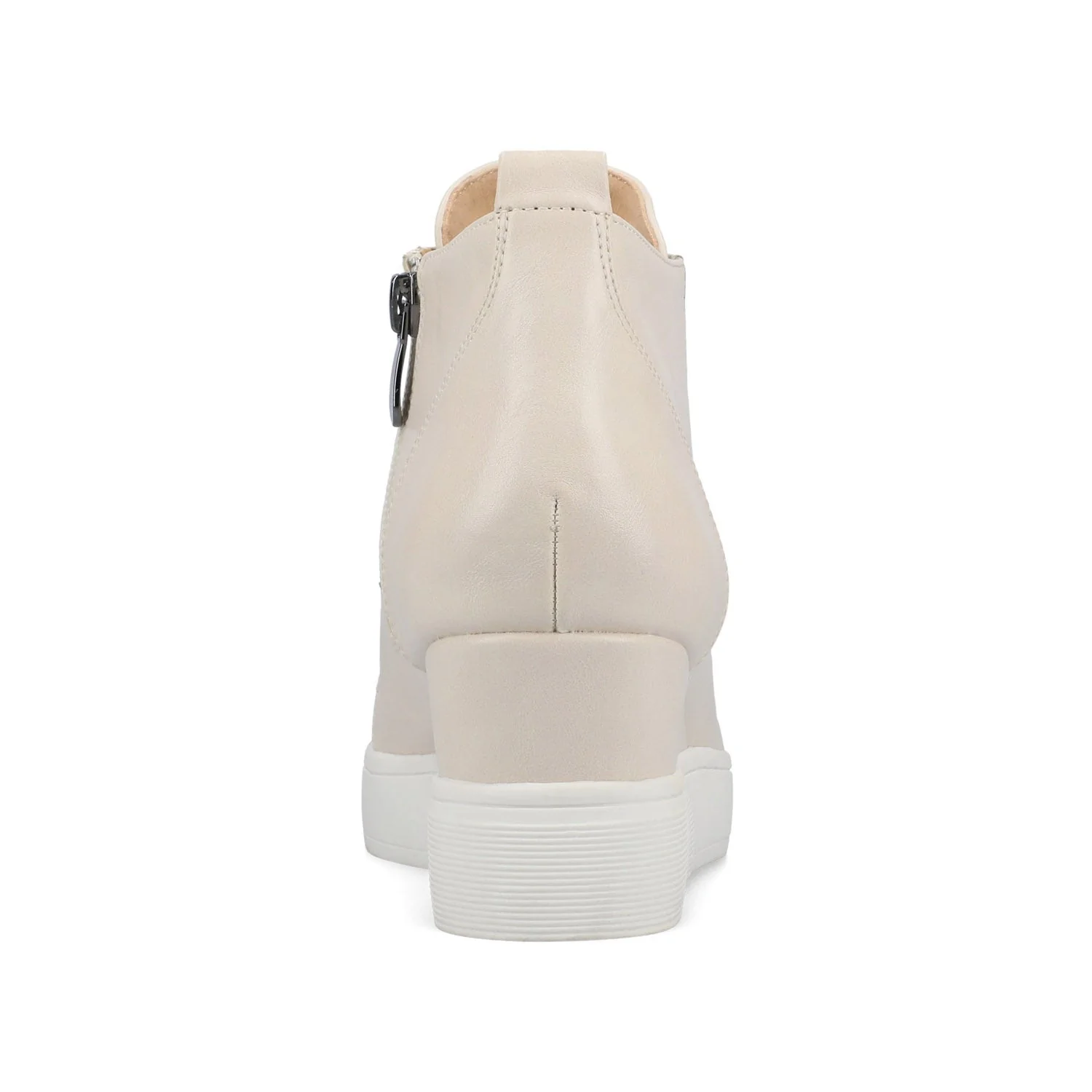 CLARA WEDGE SNEAKERS IN STATEMENT IN WIDE - Beige - Image 6
