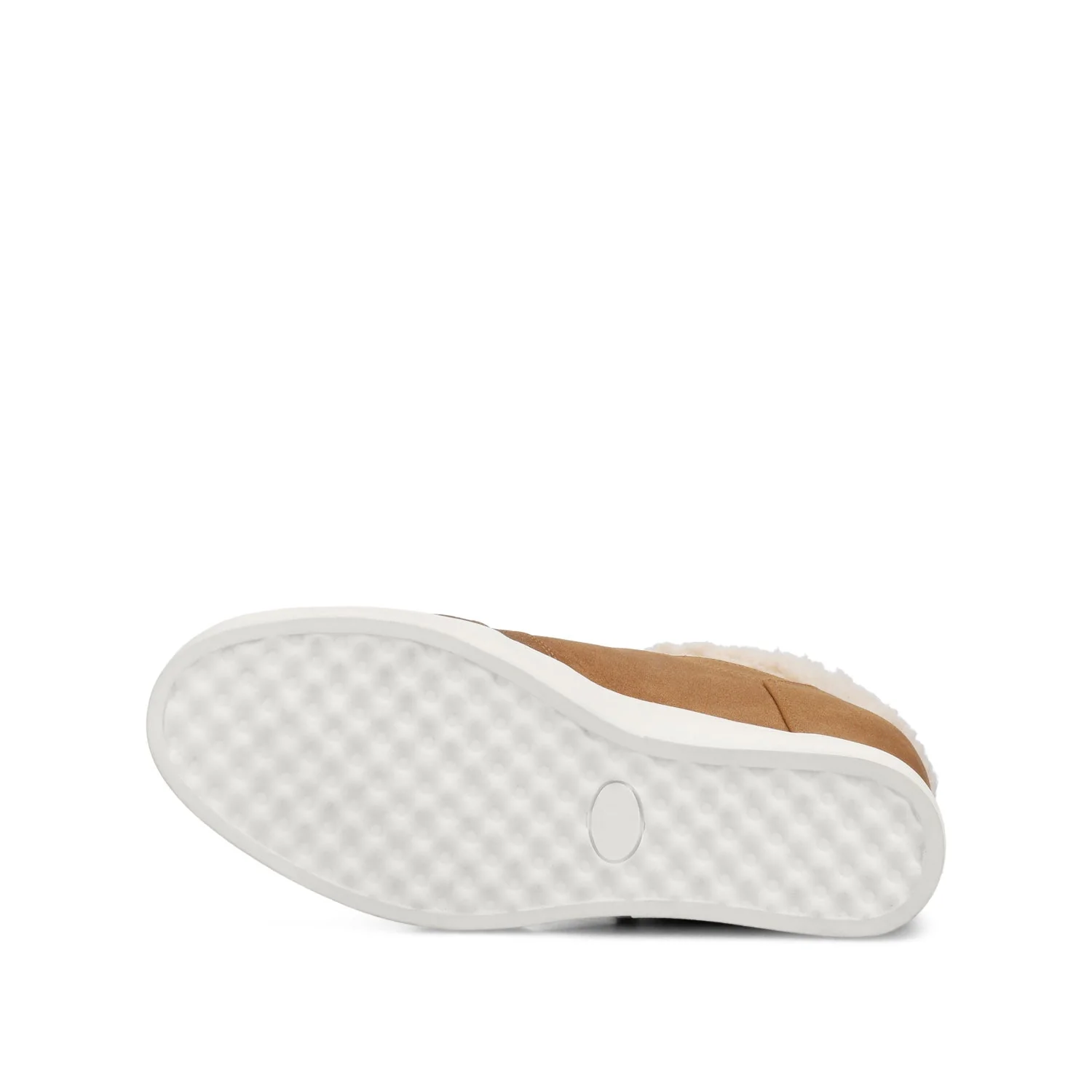 CLARITY HIGH TOP WEDGE SNEAKER - Cognac - Image 5