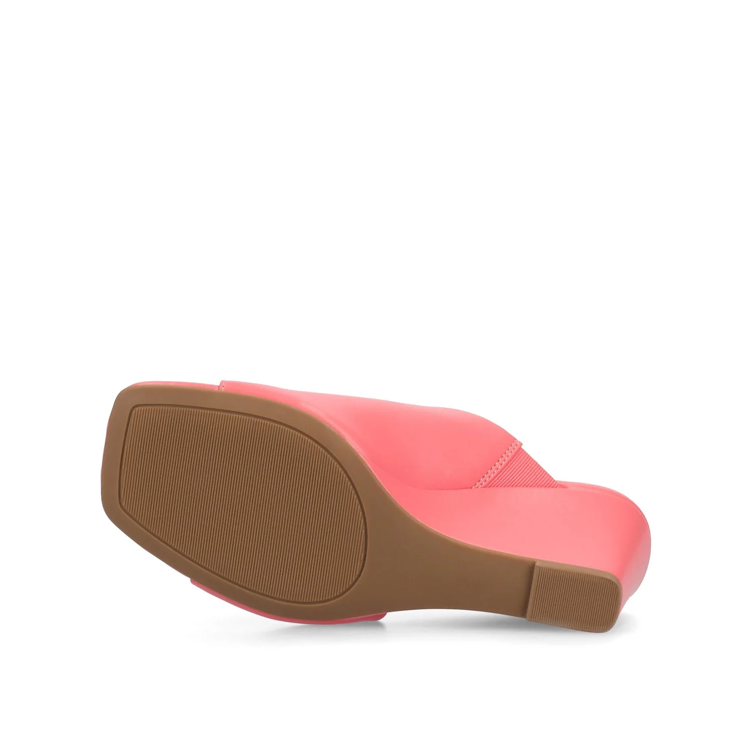 CLEMENTINE WEDGE SANDALS - Coral - Image 5