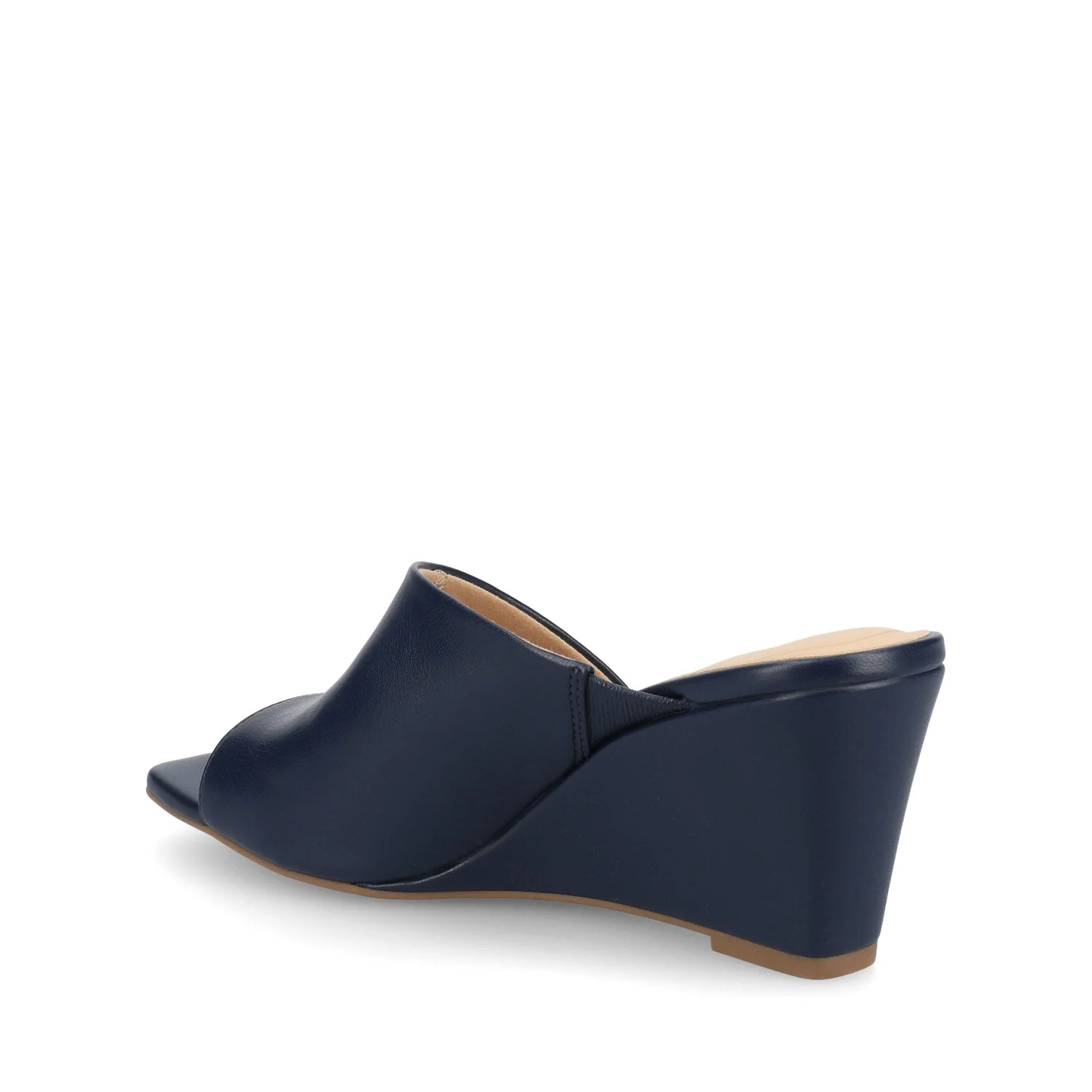 CLEMENTINE WEDGE SANDALS - Navy Nubuck - Image 4