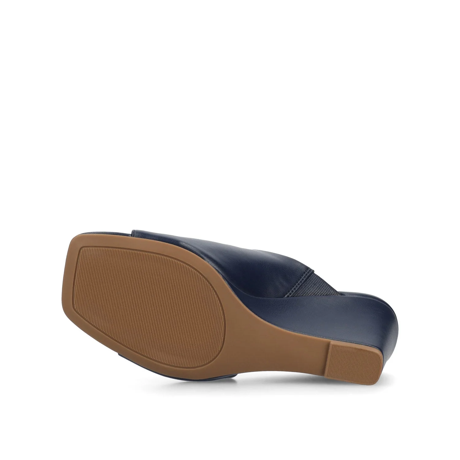 CLEMENTINE WEDGE SANDALS - Navy Nubuck - Image 5