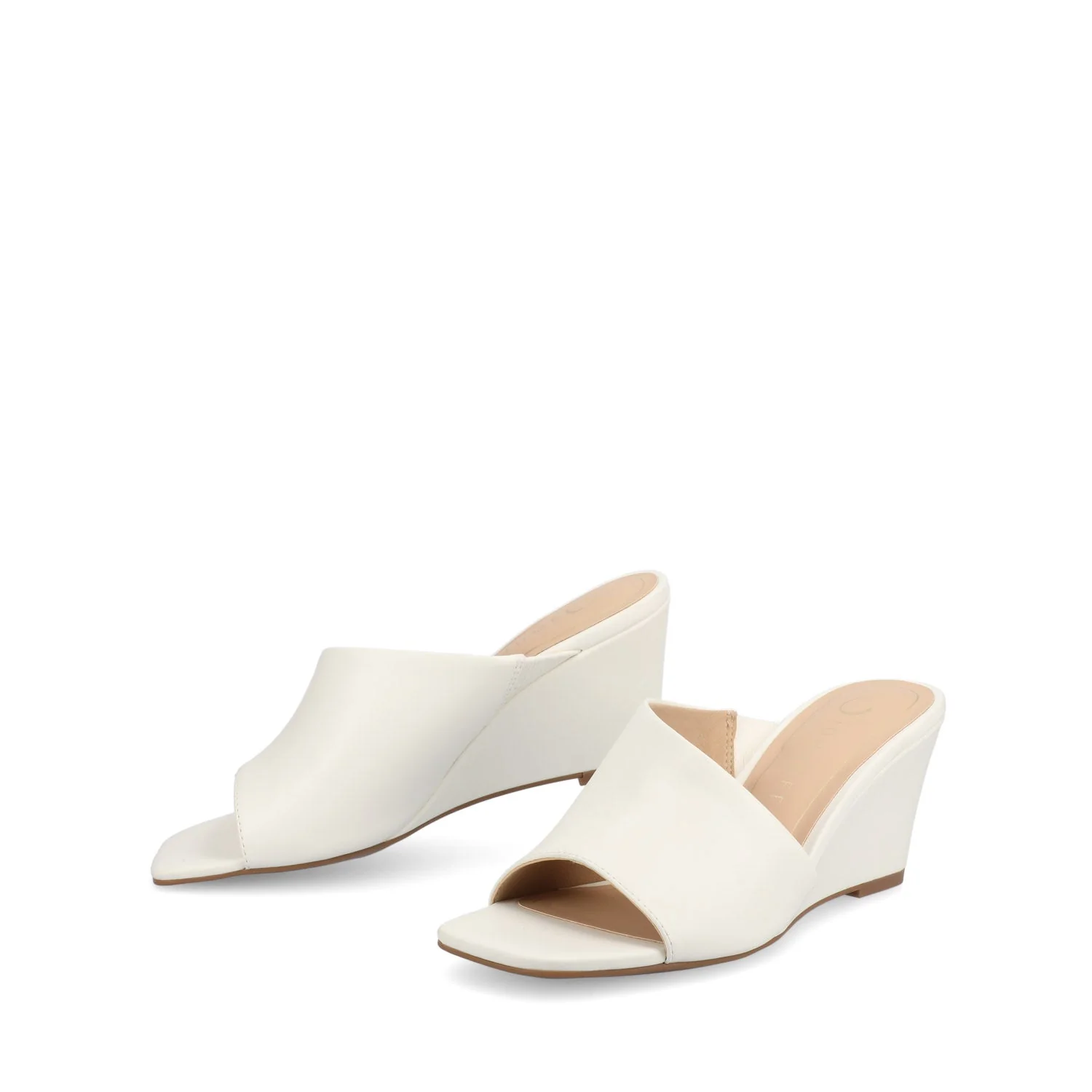 CLEMENTINE WEDGE SANDALS - White - Image 2