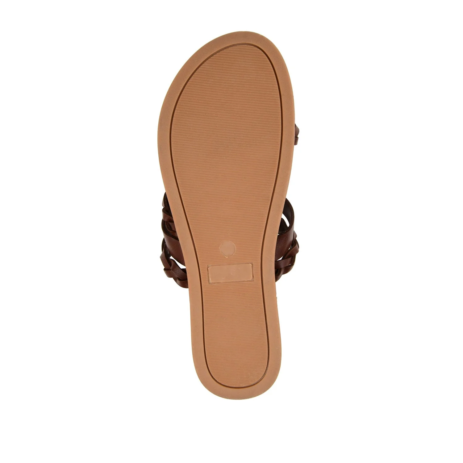 COLETTE SLIDE SANDALS IN VEGAN LEATHER - Brown - Image 8
