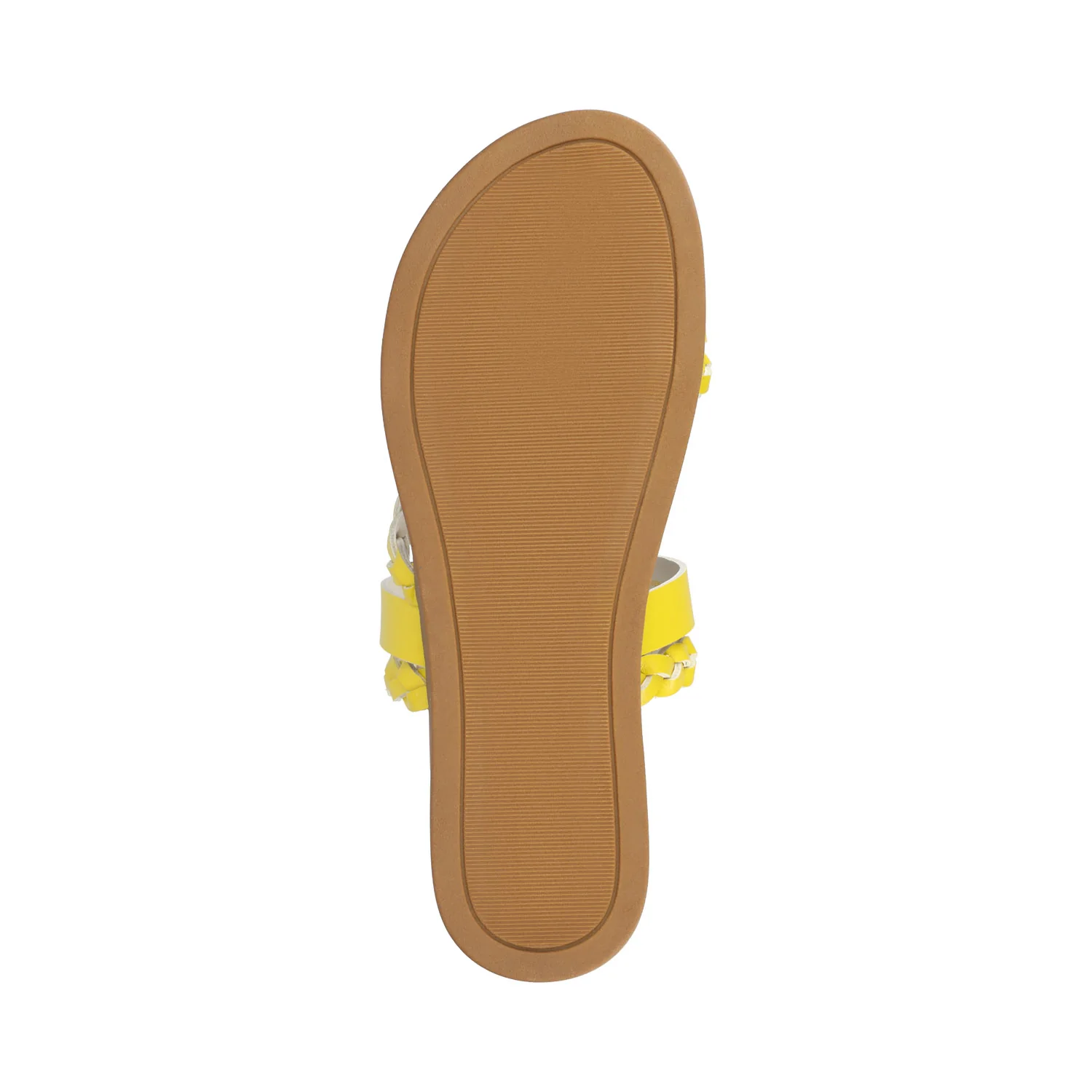 COLETTE SLIDE SANDALS IN VEGAN LEATHER - Mango - Image 5