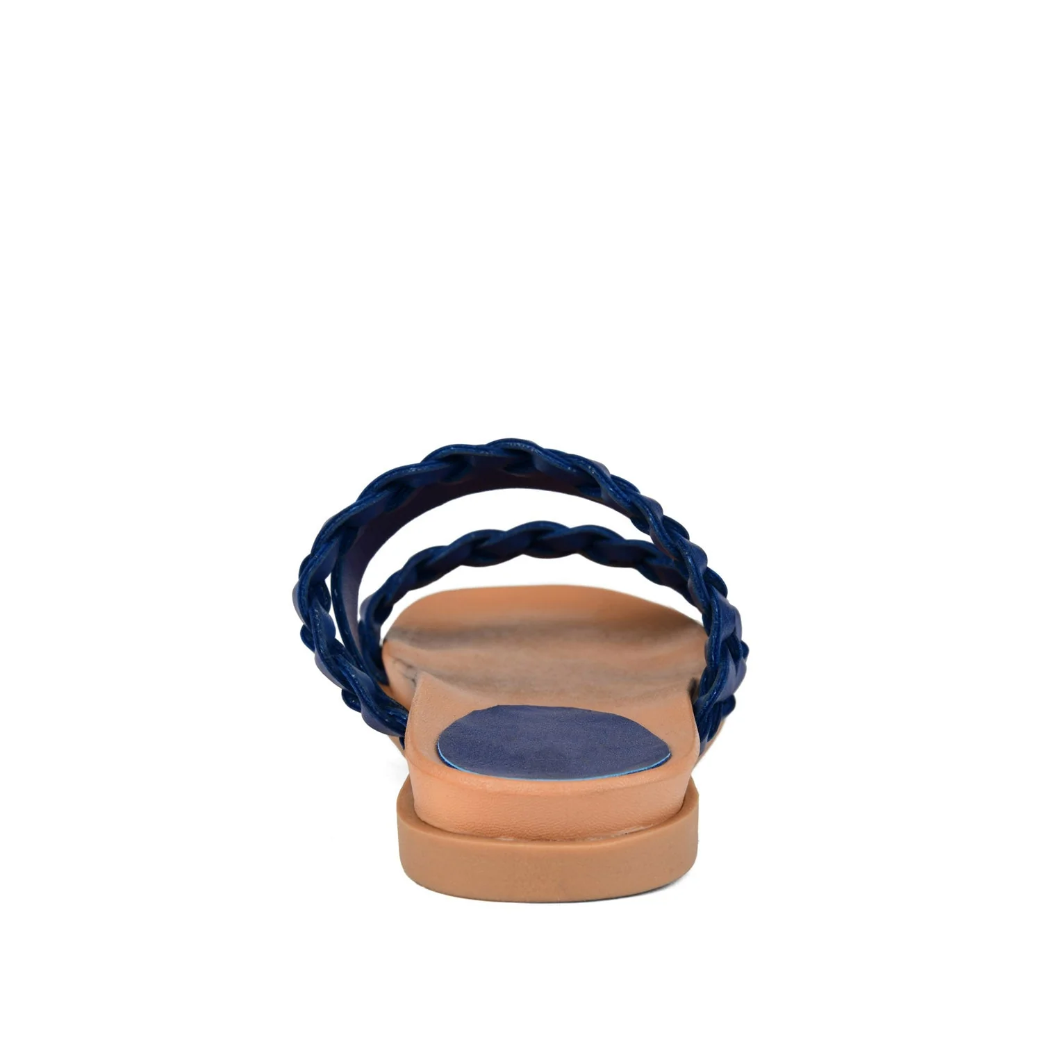 COLETTE SLIDE SANDALS IN WIDE - Blue - Image 7