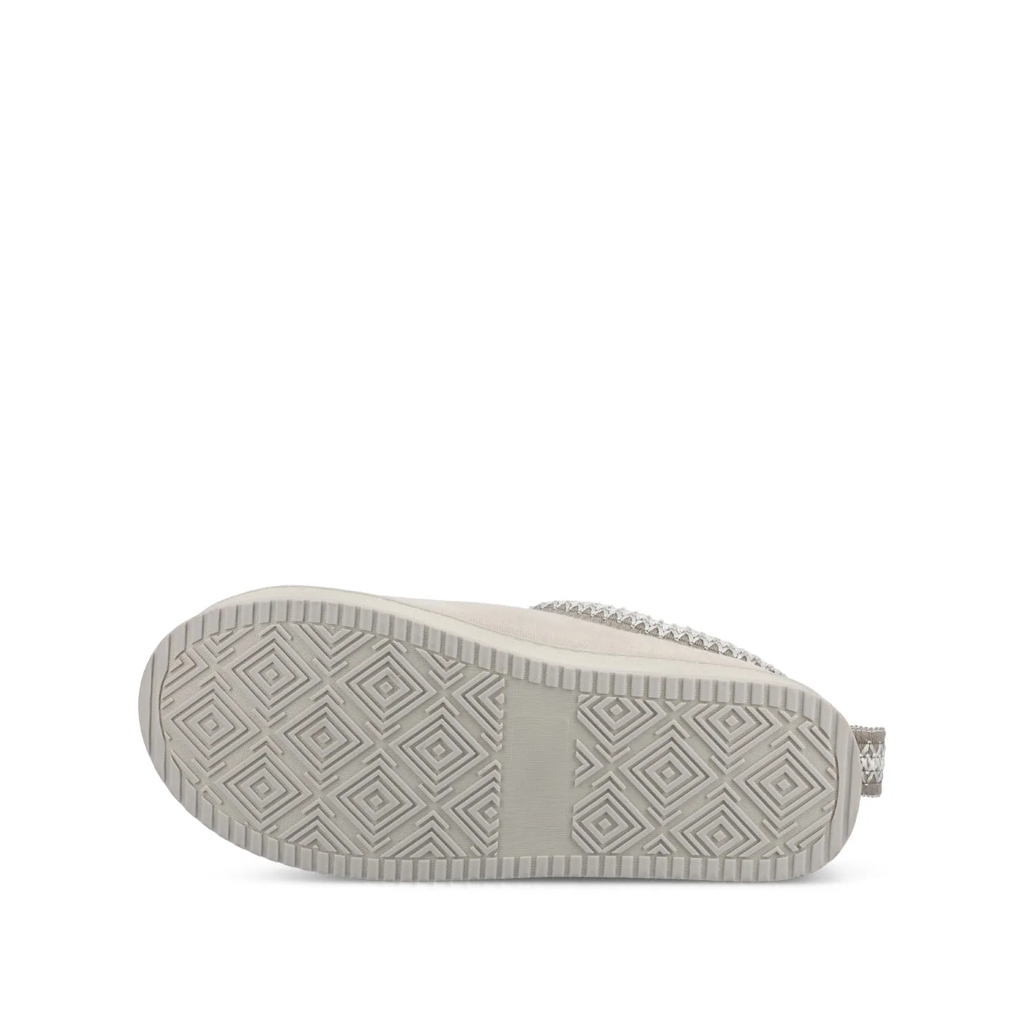 CONNWAY SLIPPERS IN FAUX SUEDE - Grey Faux Suede - Image 6