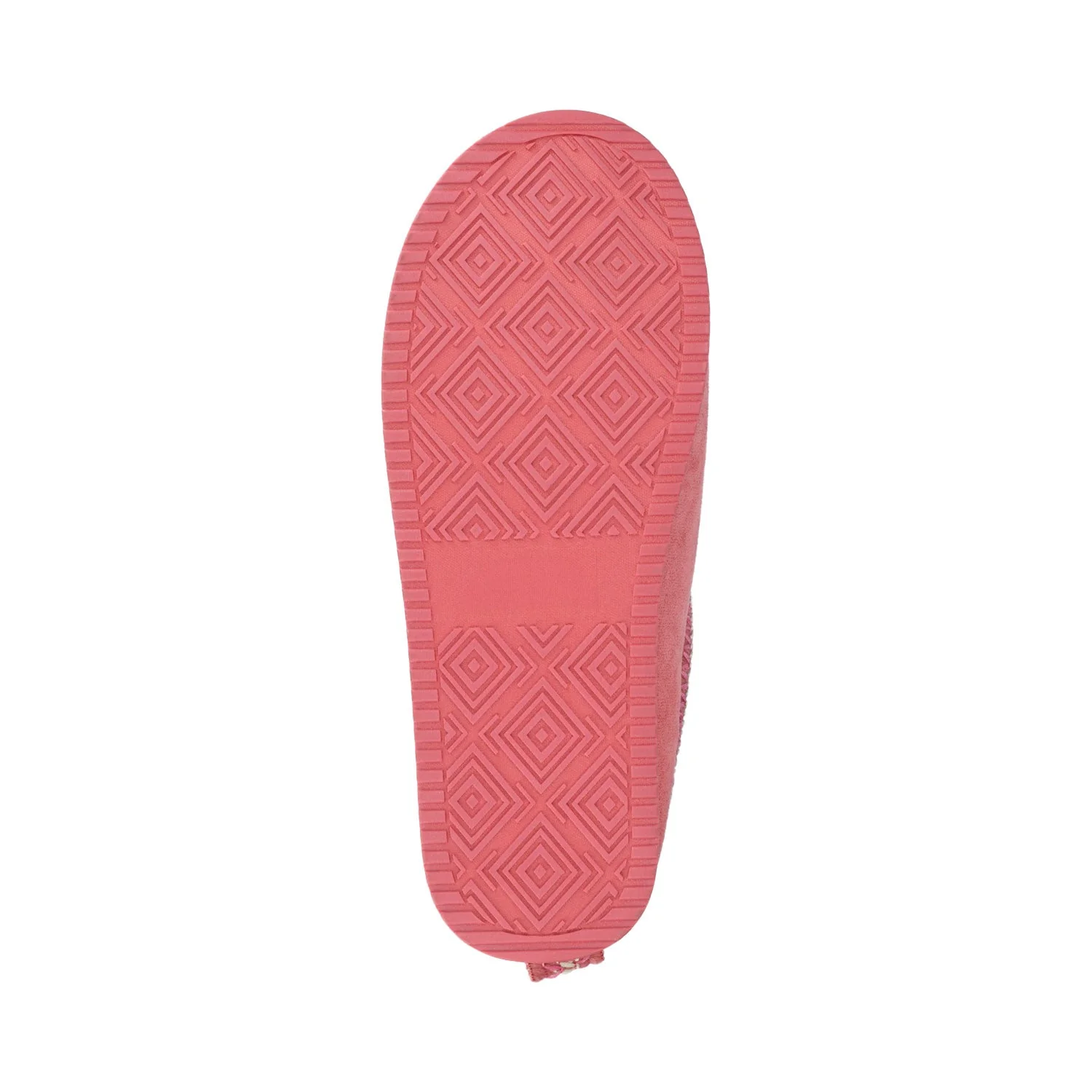 CONNWAY SLIPPERS IN FAUX SUEDE - Hot Pink Faux Suede - Image 5