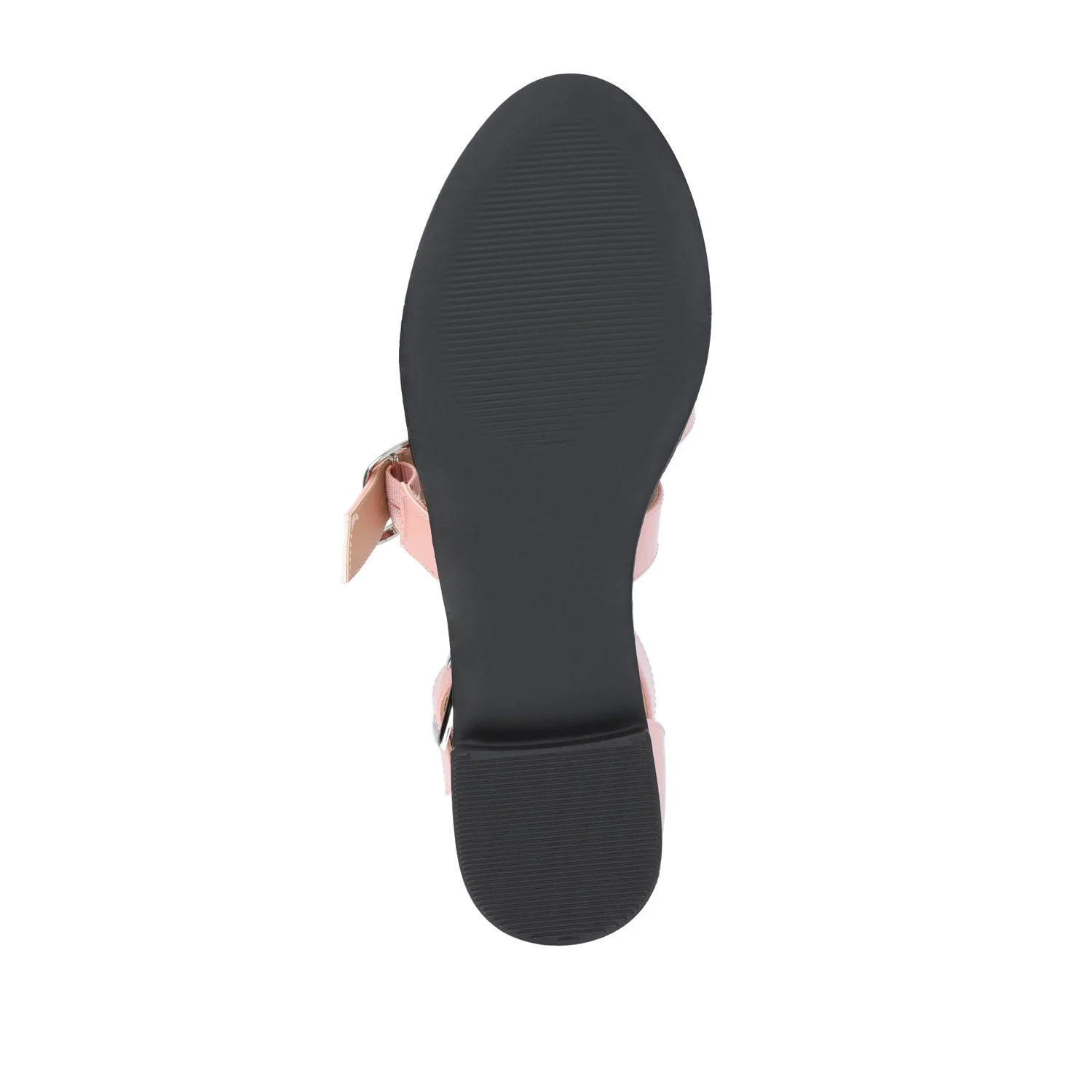 CONSTANCE MARY JANE LOAFER FLAT IN PATENT - Blush - Image 8