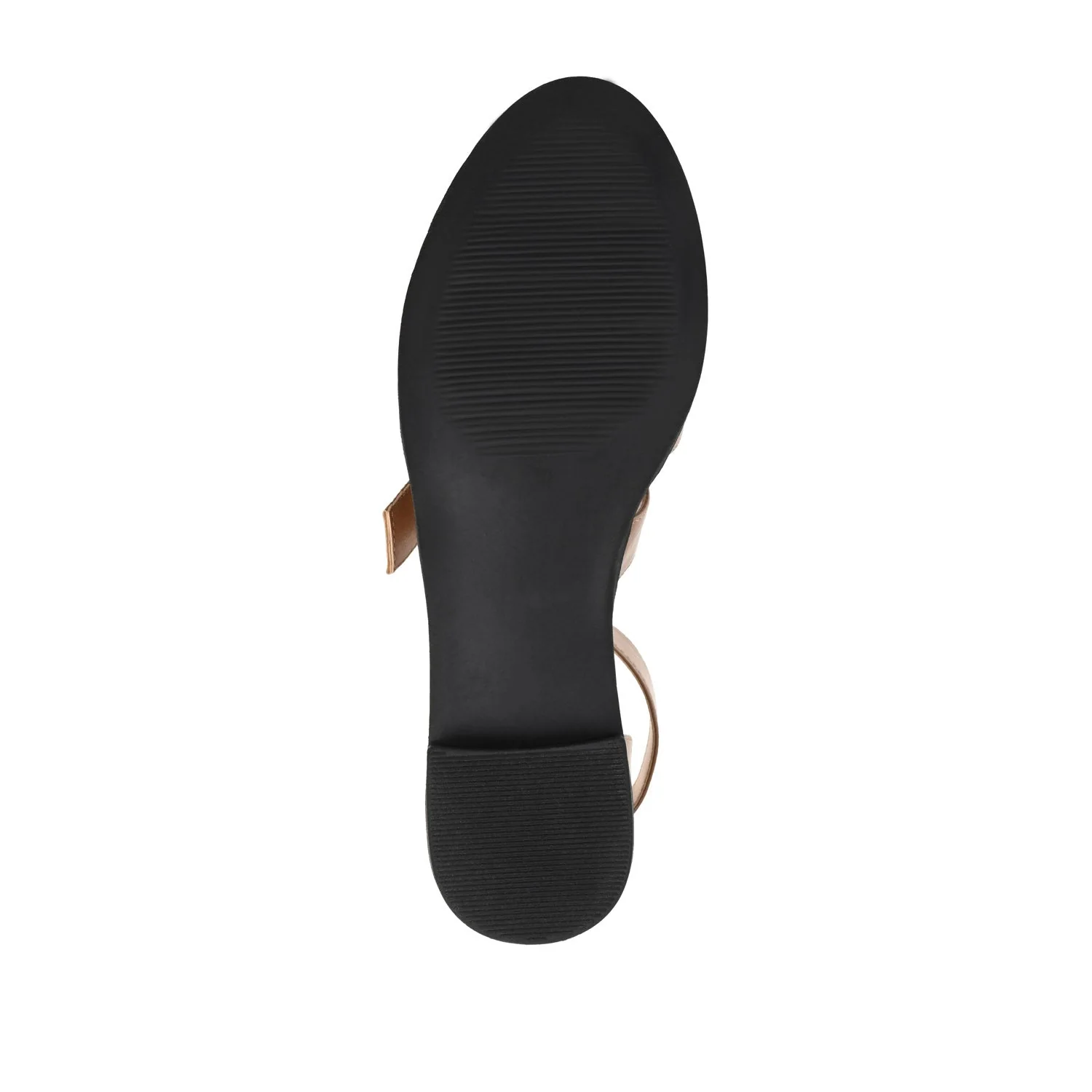 CONSTANCE MARY JANE LOAFER FLAT IN PATENT - Mocha - Image 8