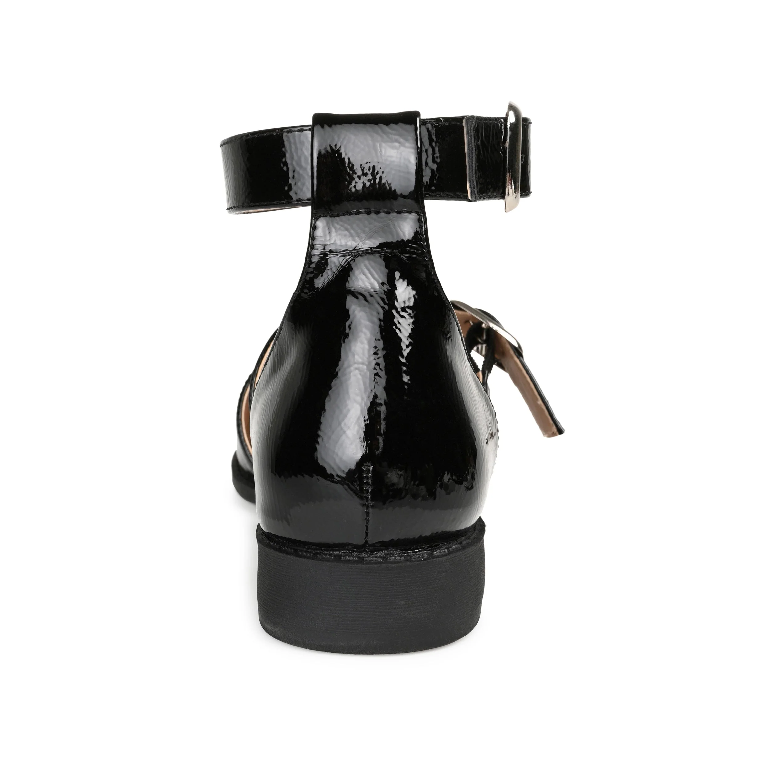 CONSTANCE MARY JANE LOAFER FLATS IN WIDE - Black - Image 6