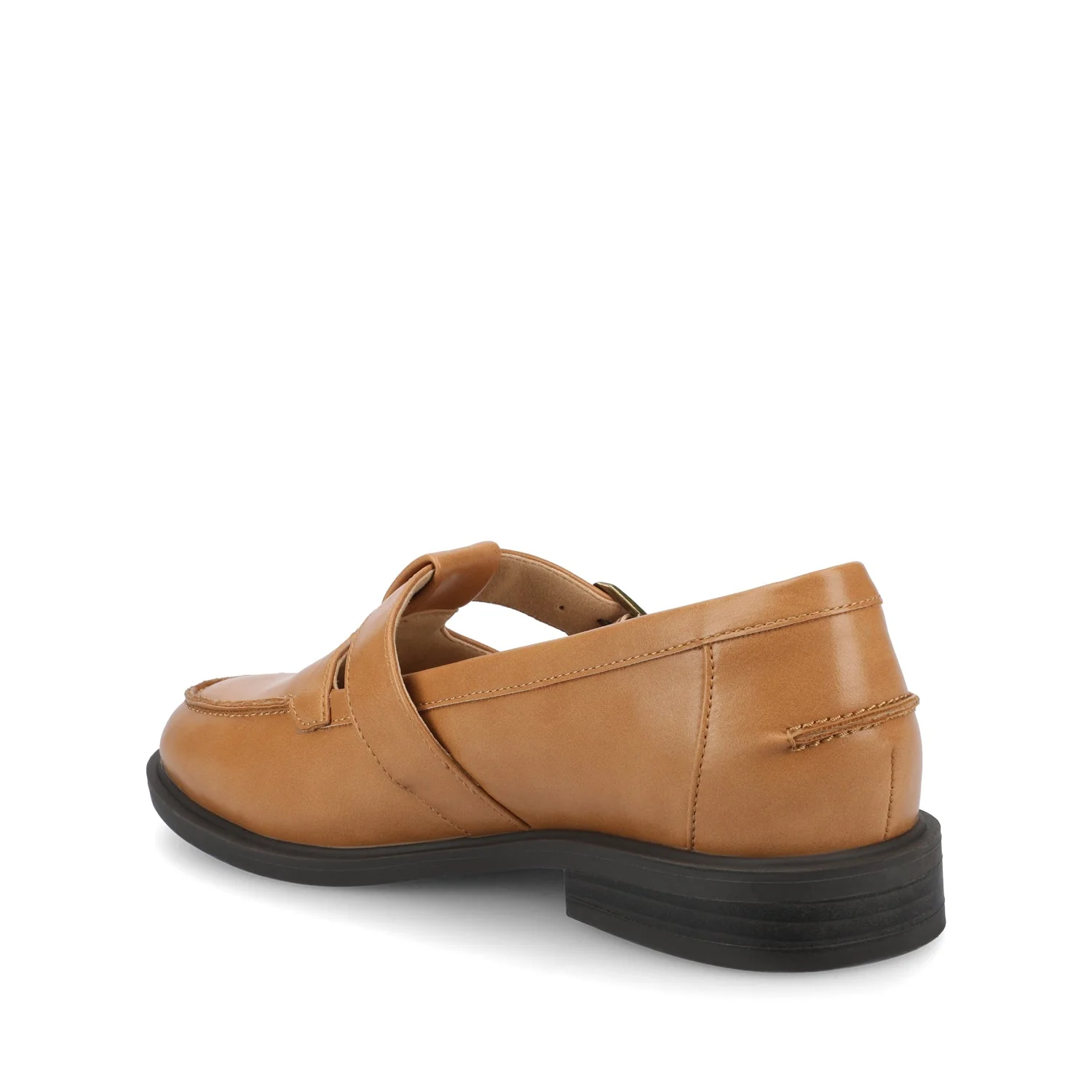 CORINA T-STRAP LOAFER - Tan - Image 3