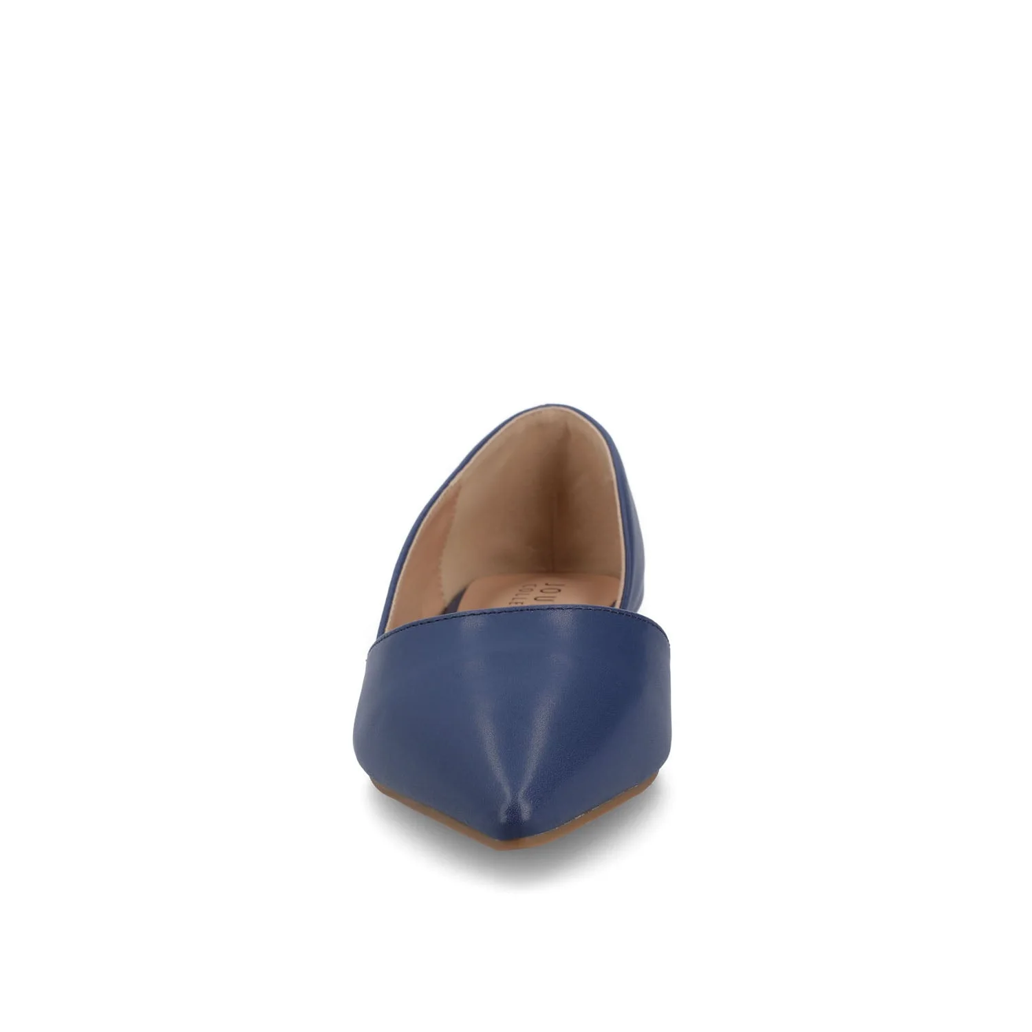 CORTNI D'ORSAY FLATS IN WIDE - Blue PU - Image 5