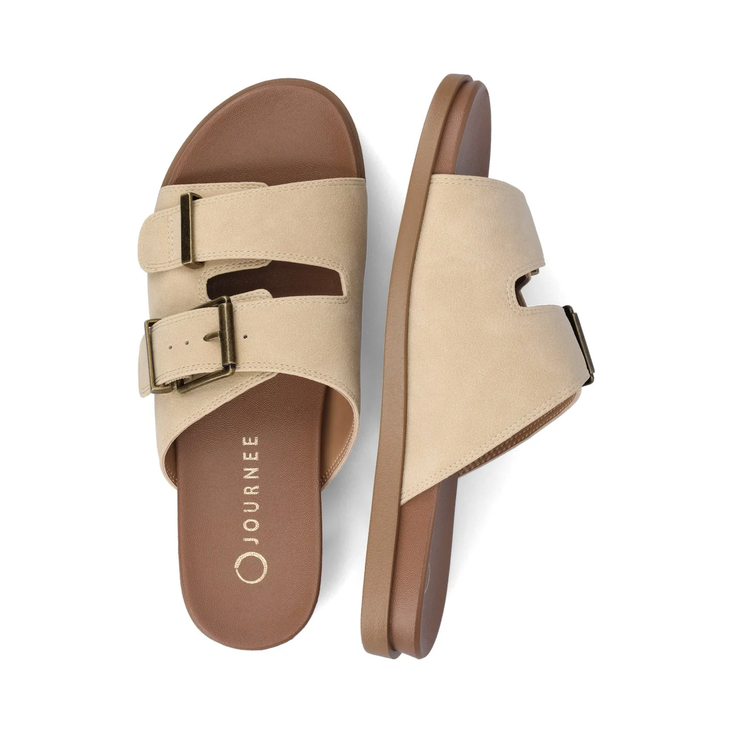 COSETTE FLAT SANDALS - Beige - Image 3