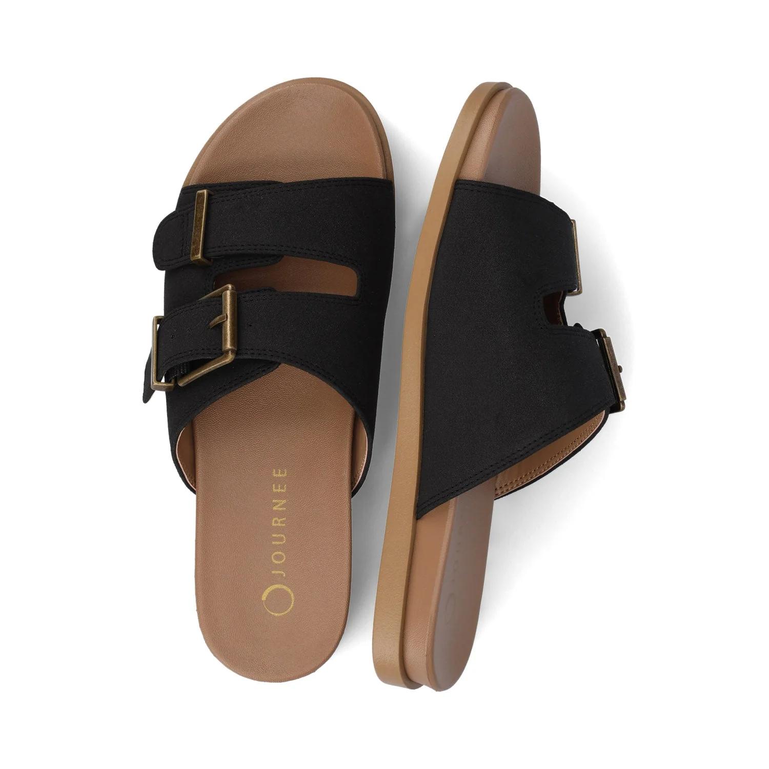 COSETTE FLAT SANDALS - Black - Image 3