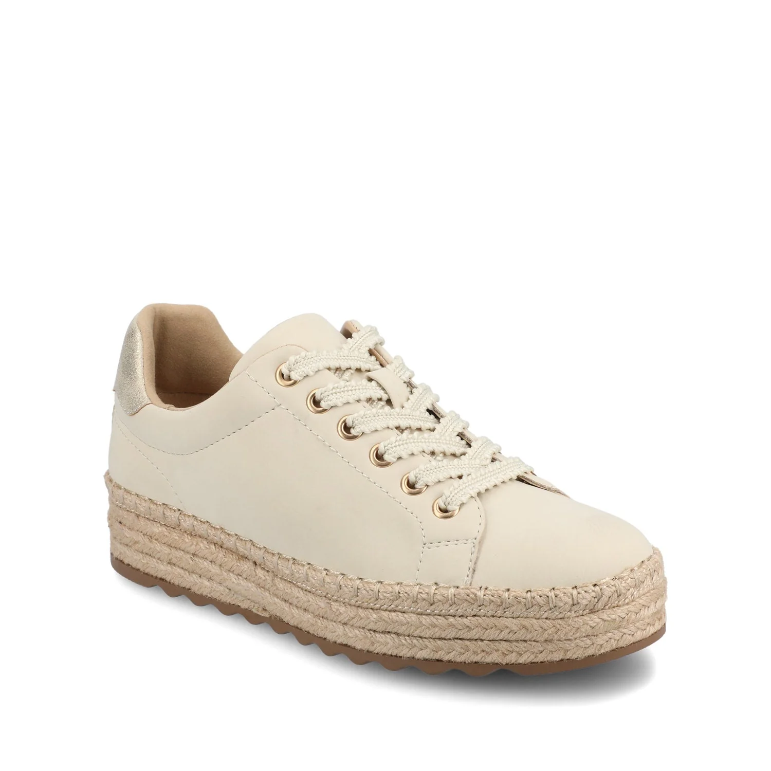 COSIMA ESAPDRILLE SNEAKERS - Bone/Gold - Image 3
