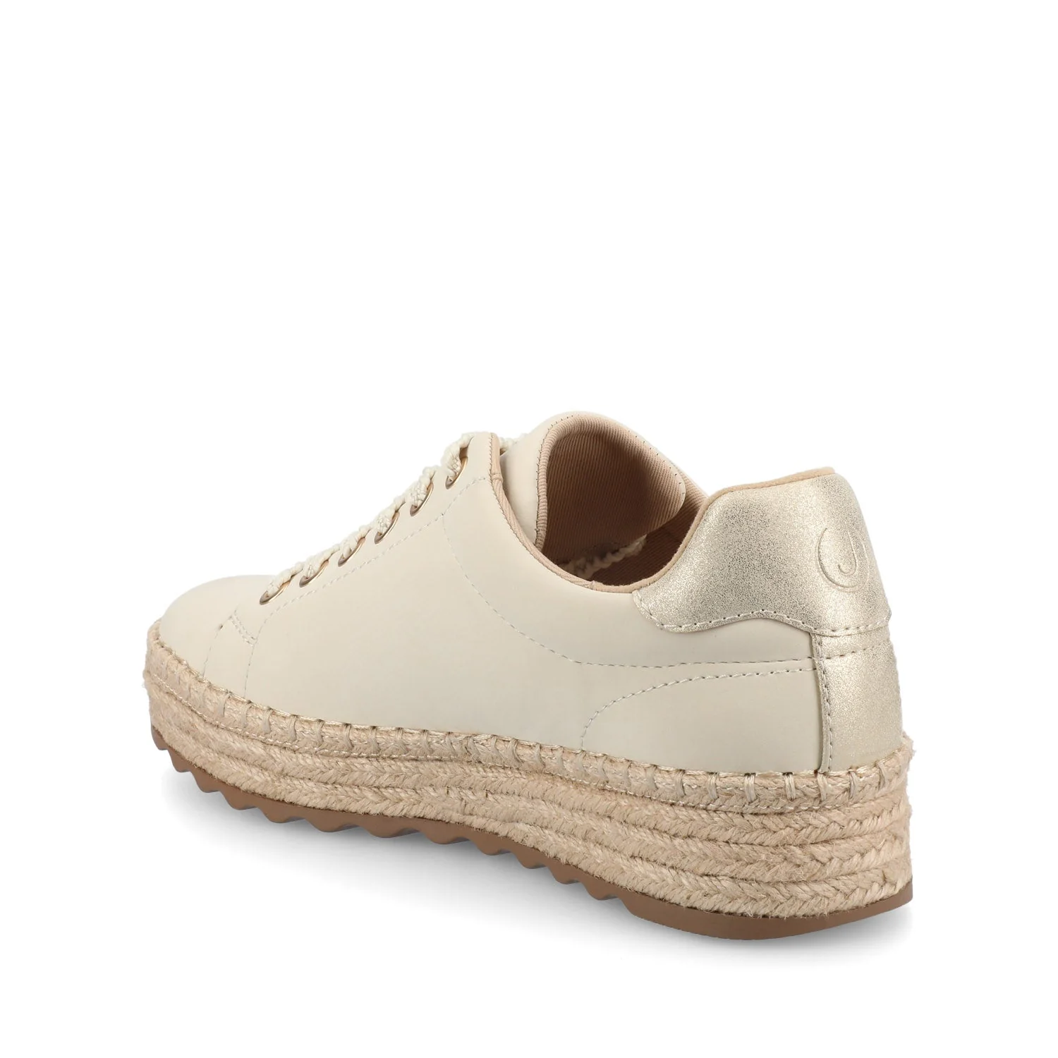 COSIMA ESAPDRILLE SNEAKERS - Bone/Gold - Image 4