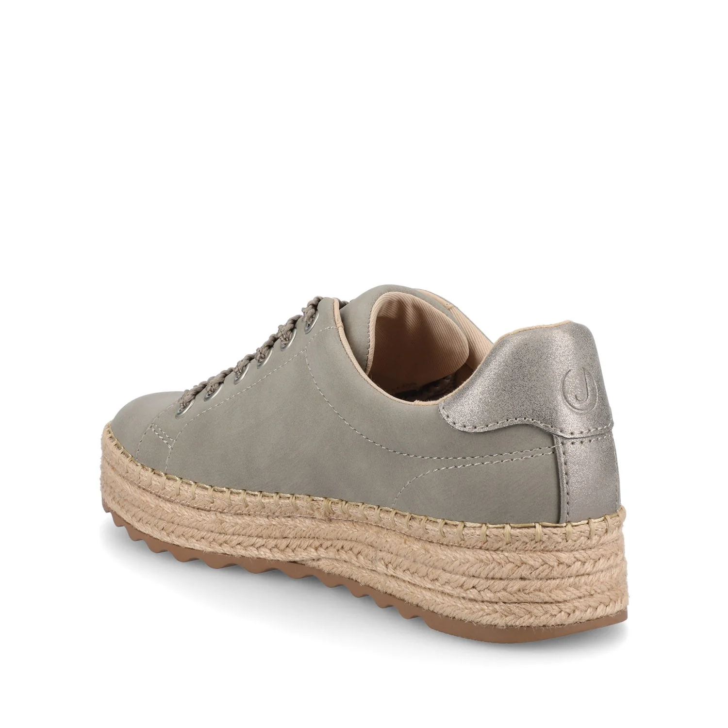 COSIMA ESAPDRILLE SNEAKERS - Greige/Pewter - Image 3