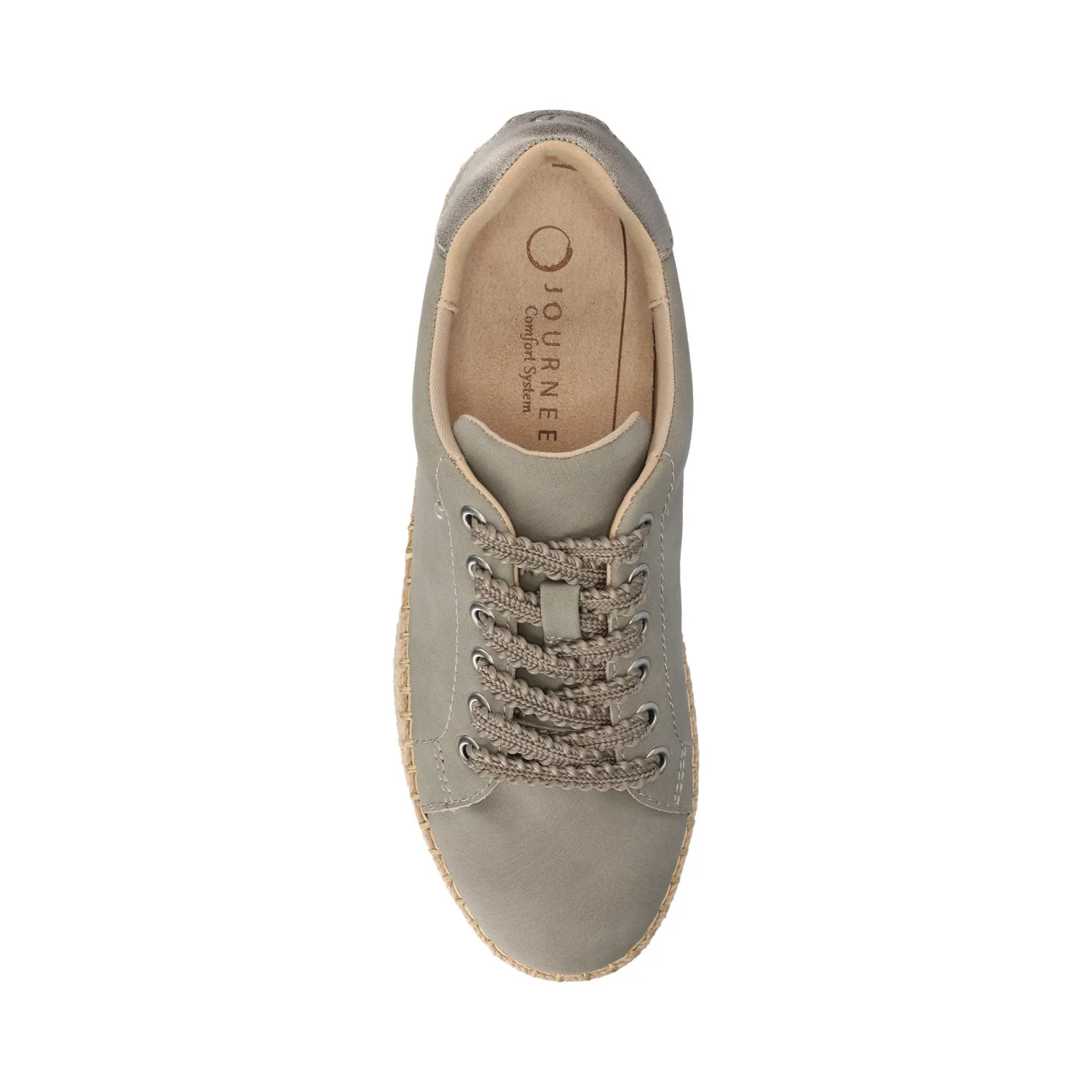 COSIMA ESAPDRILLE SNEAKERS - Greige/Pewter - Image 4