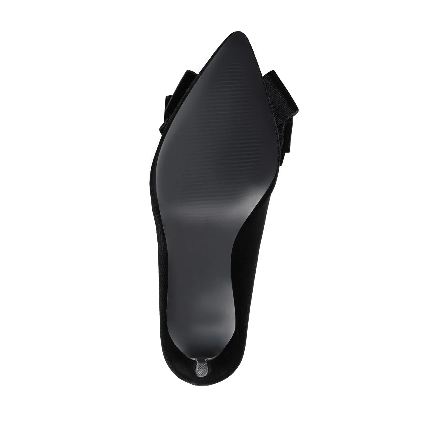 CRYSTOL STILETTO PUMP HEELS IN WIDE - Black - Image 8