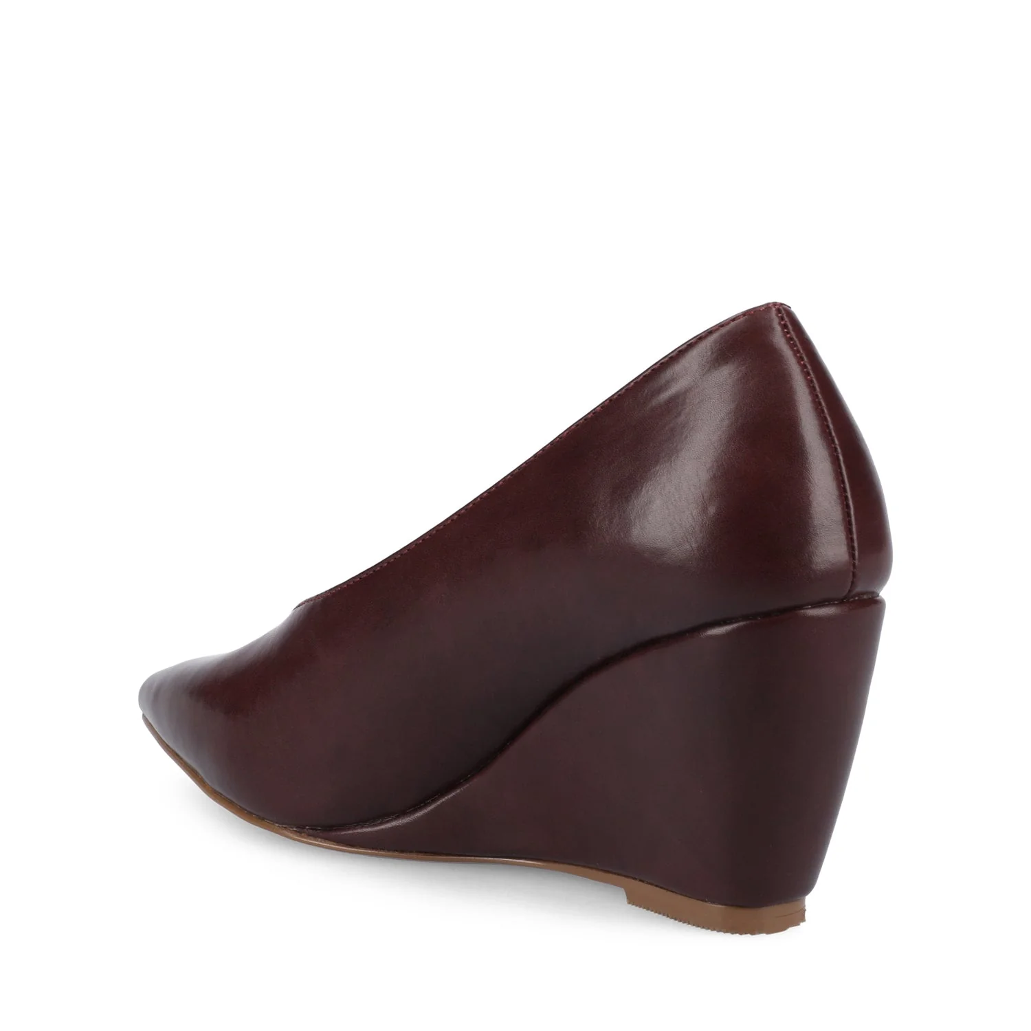 DANIKA DRESS WEDGES - Oxblood - Image 3