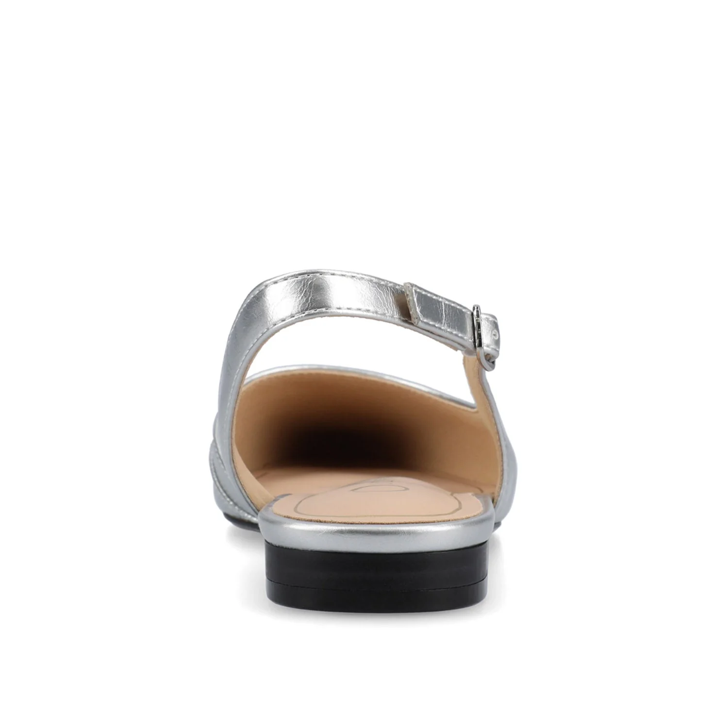 DAPHNNE BALLET FLATS IN TWEED FABRIC STATEMENT IN WIDE - Silver - Image 6