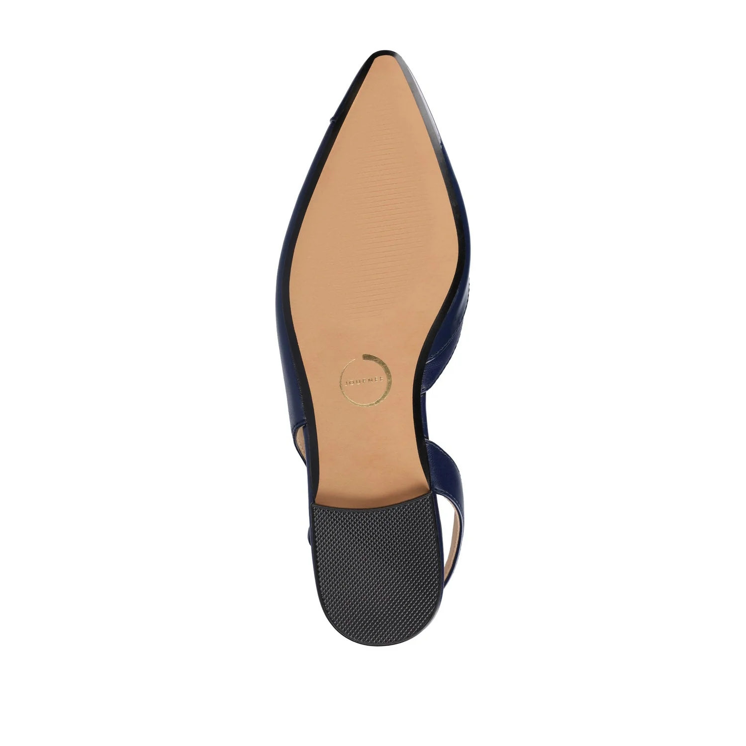 DAPHNNE BALLET FLATS IN TWEED FABRIC - Navy Nubuck - Image 8