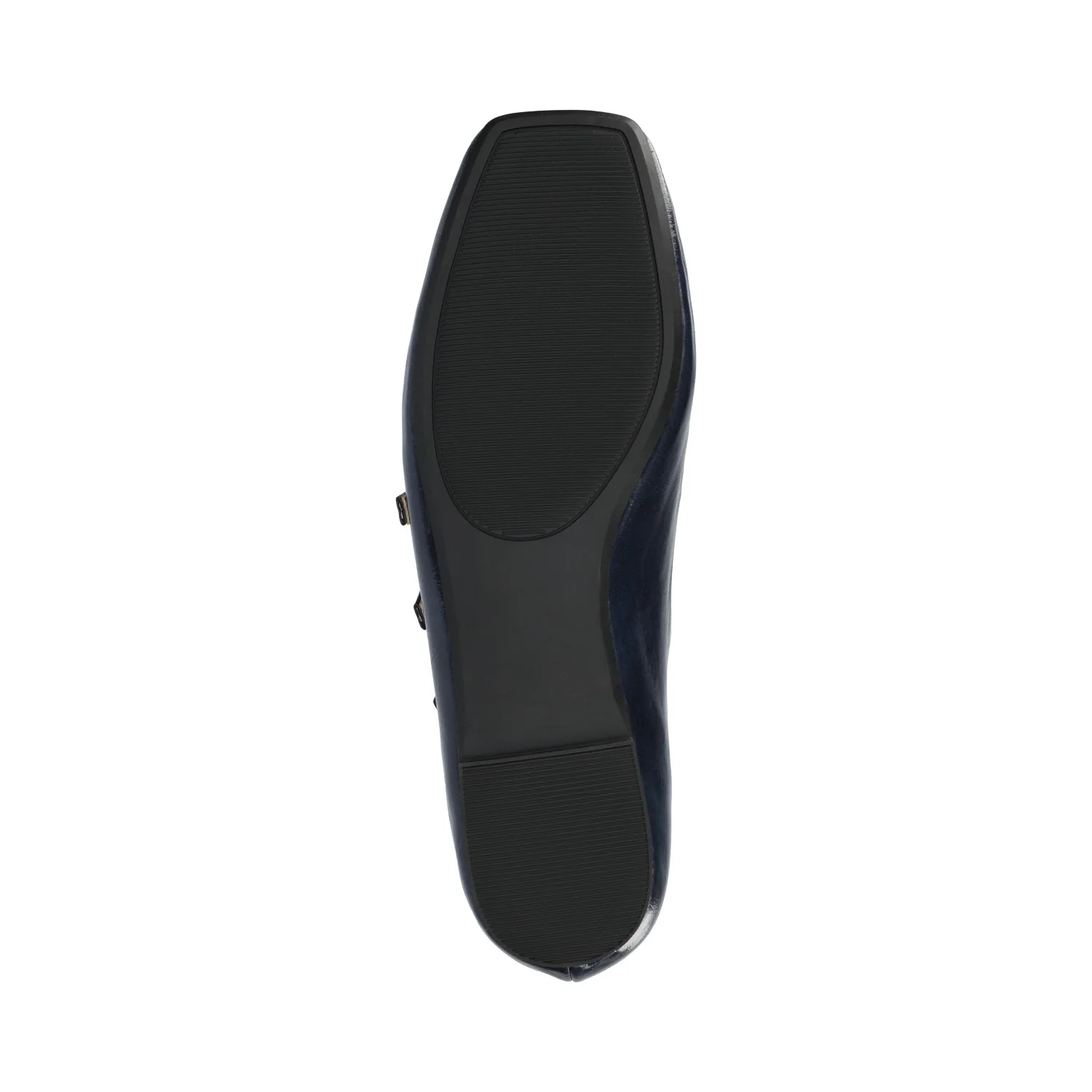 DARLIN STATEMENT FLATS IN WIDE - Crinkle Navy - Image 7