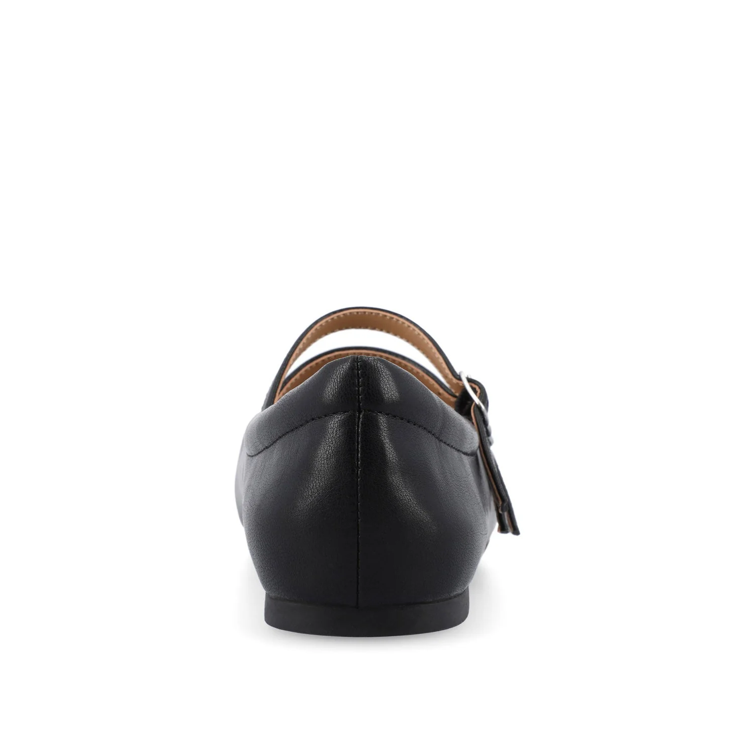 DARLIN BALLET FLATS IN VEGAN LEATHER - Black PU - Image 7