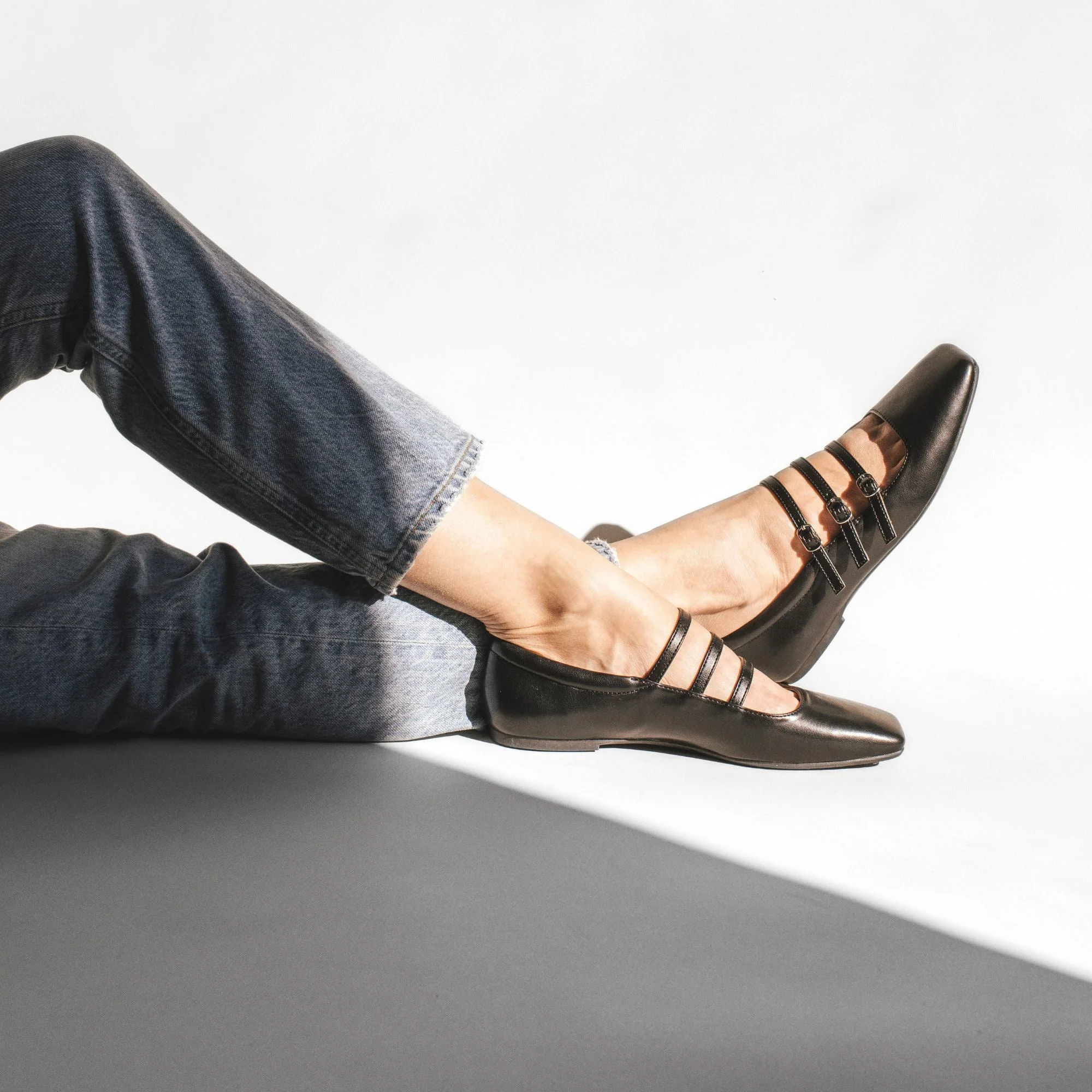 DARLIN BALLET FLATS IN STATEMENT - Black Patent - Image 2