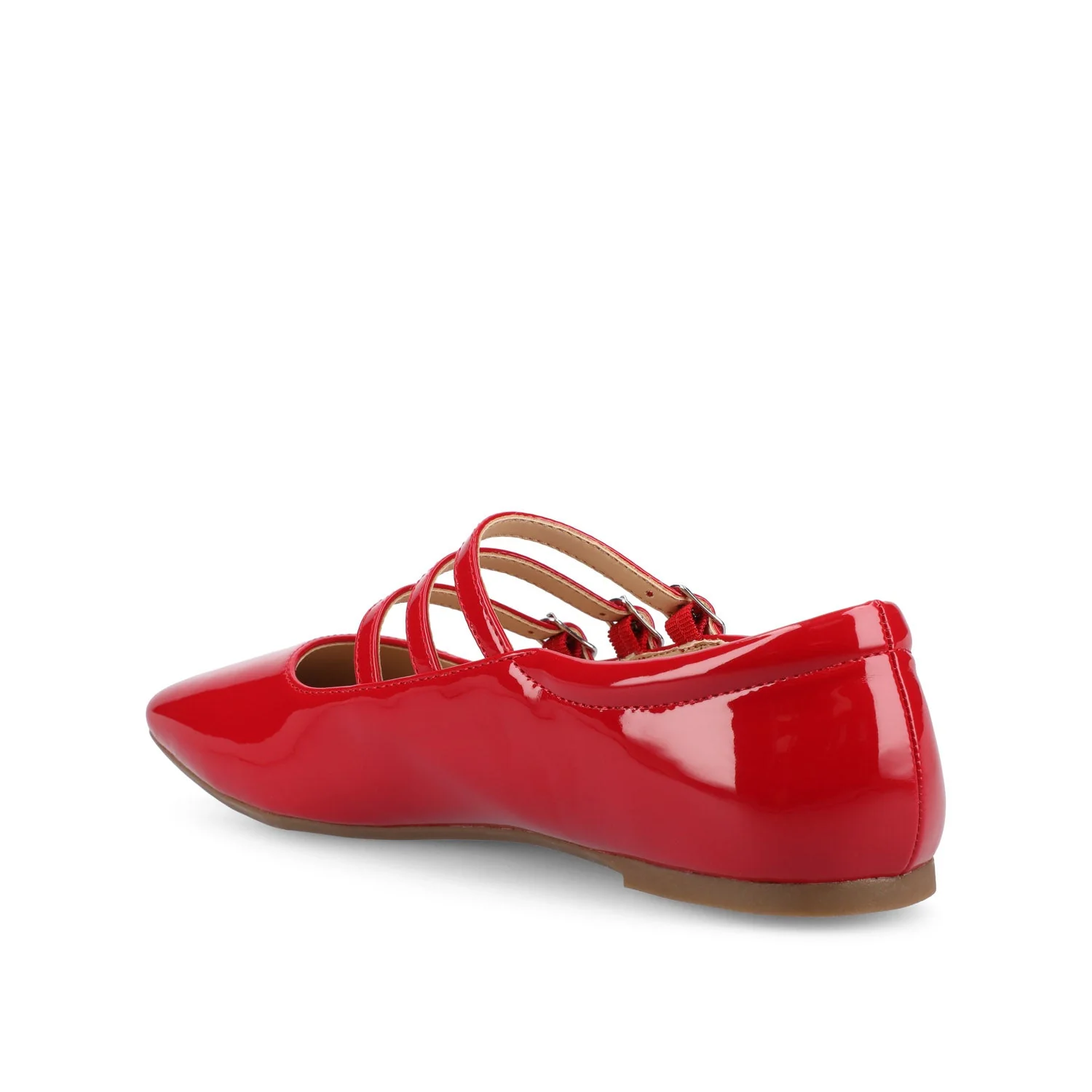 DARLIN BALLET FLATS IN STATEMENT - Red Patent - Image 4