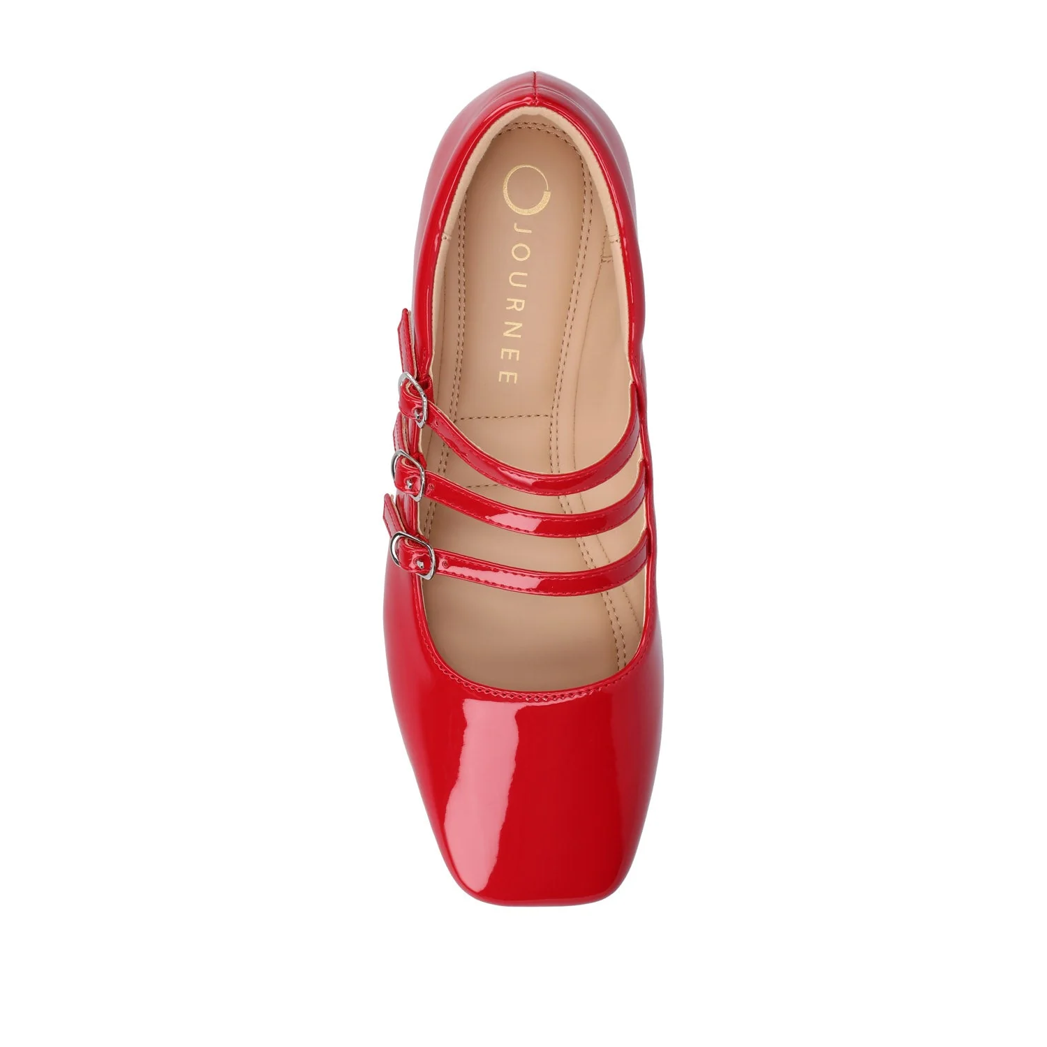 DARLIN BALLET FLATS IN STATEMENT - Red Patent - Image 6