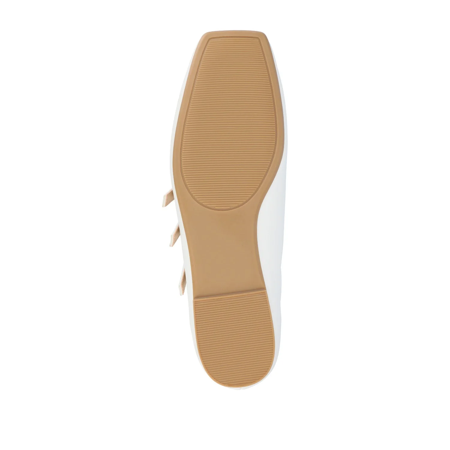 DARLIN BALLET FLATS IN VEGAN LEATHER - White PU - Image 8