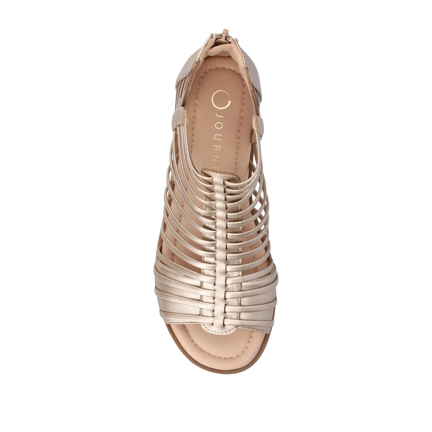 DELILAH GLADIATOR SANDALS IN STATEMENT - Champagne - Image 6