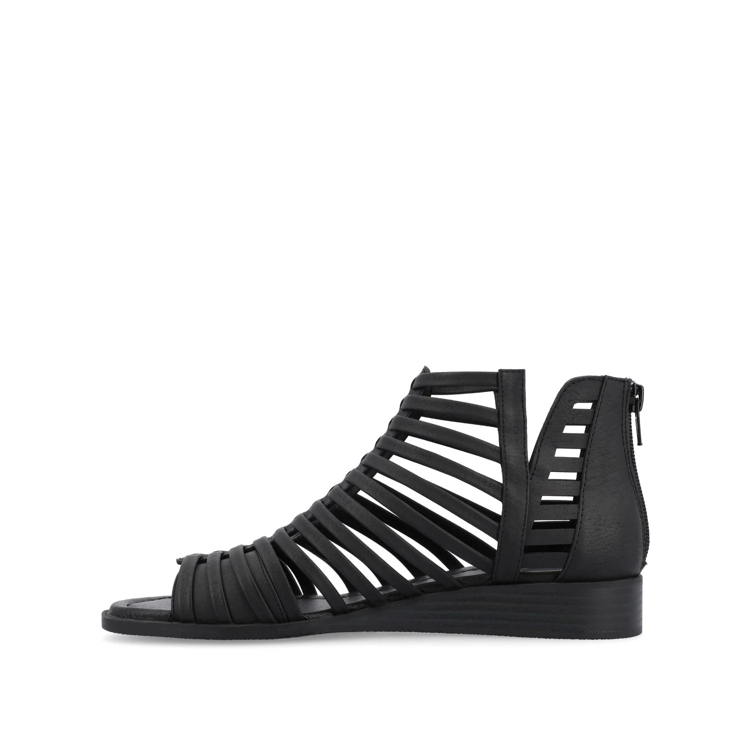DELILAH GLADIATOR SANDALS IN WIDE - Black - Image 3