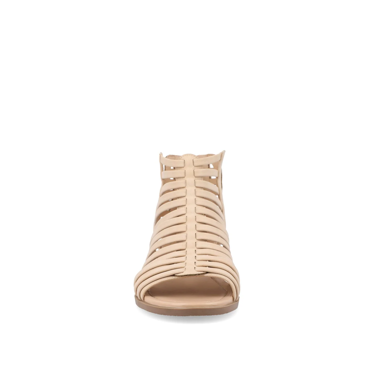 DELILAH GLADIATOR SANDALS IN WIDE - Nude - Image 6