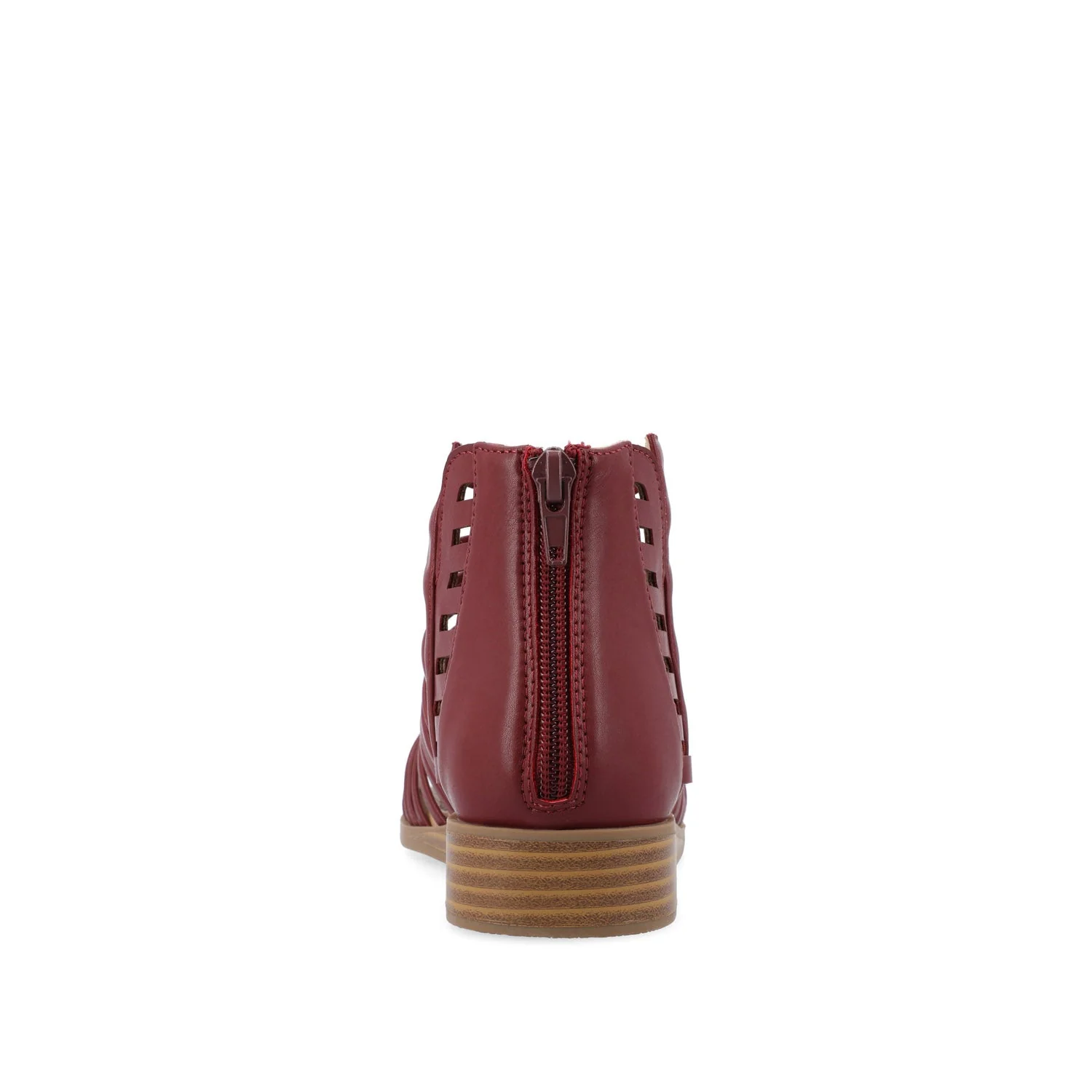 DELILAH GLADIATOR SANDALS IN WIDE - Wine - Image 7