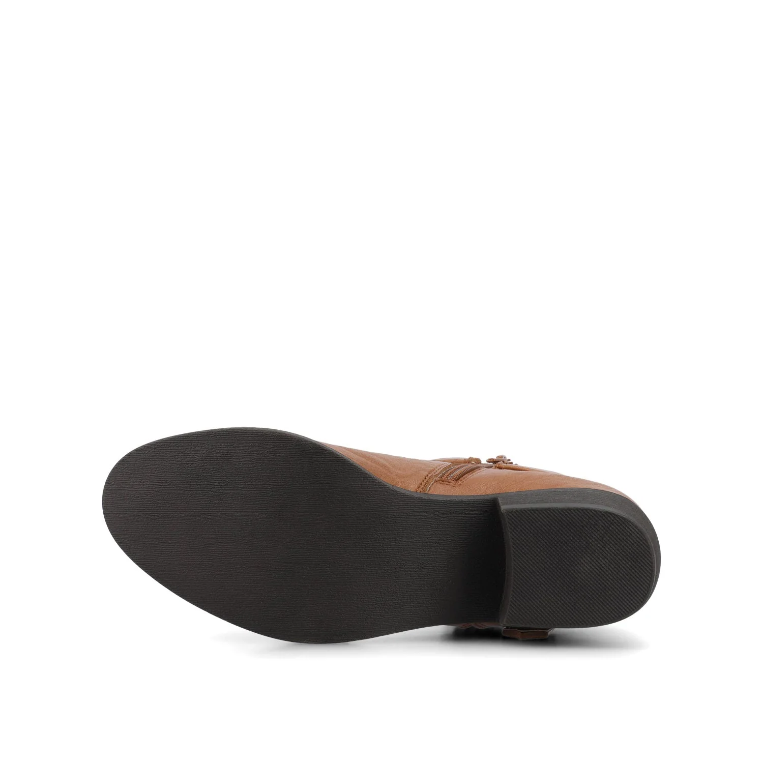 DEVINA ANKLE BOOTIES IN WIDE - Tan - Image 5