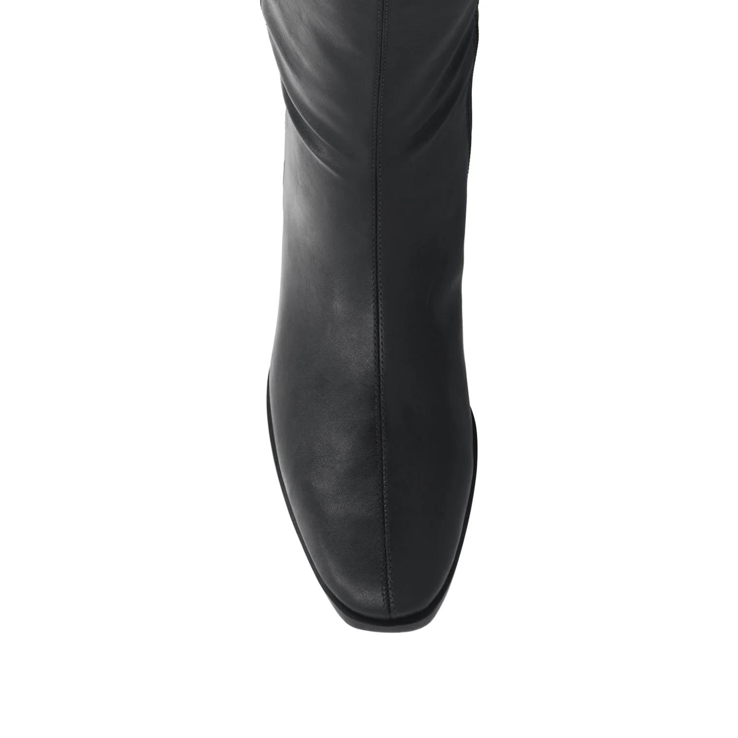 DEVRI KNEE HIGH BOOTS IN EXTRA WIDE CALF - Black - Image 4