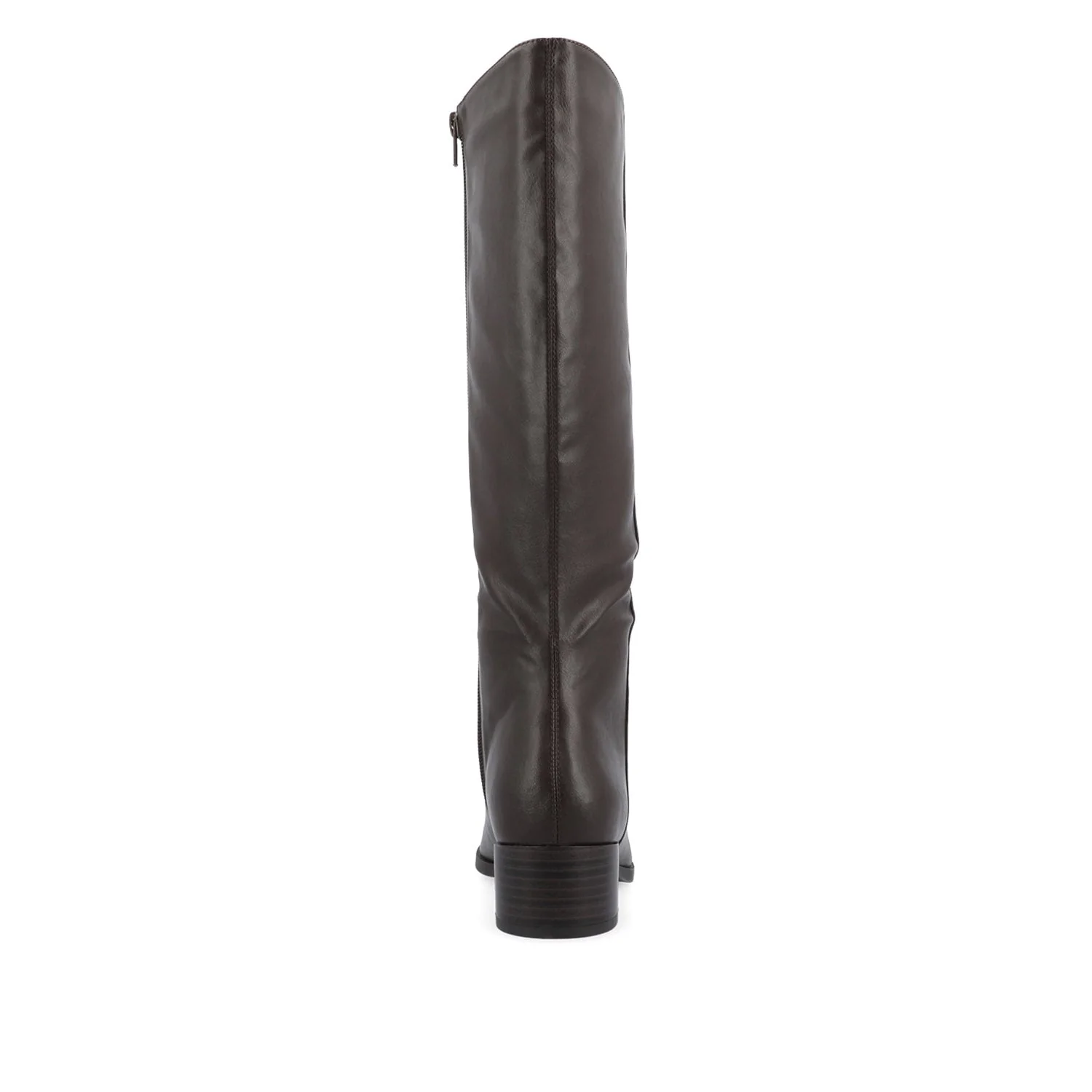 DEVRI KNEE HIGH BOOTS IN EXTRA WIDE CALF - Brown - Image 6