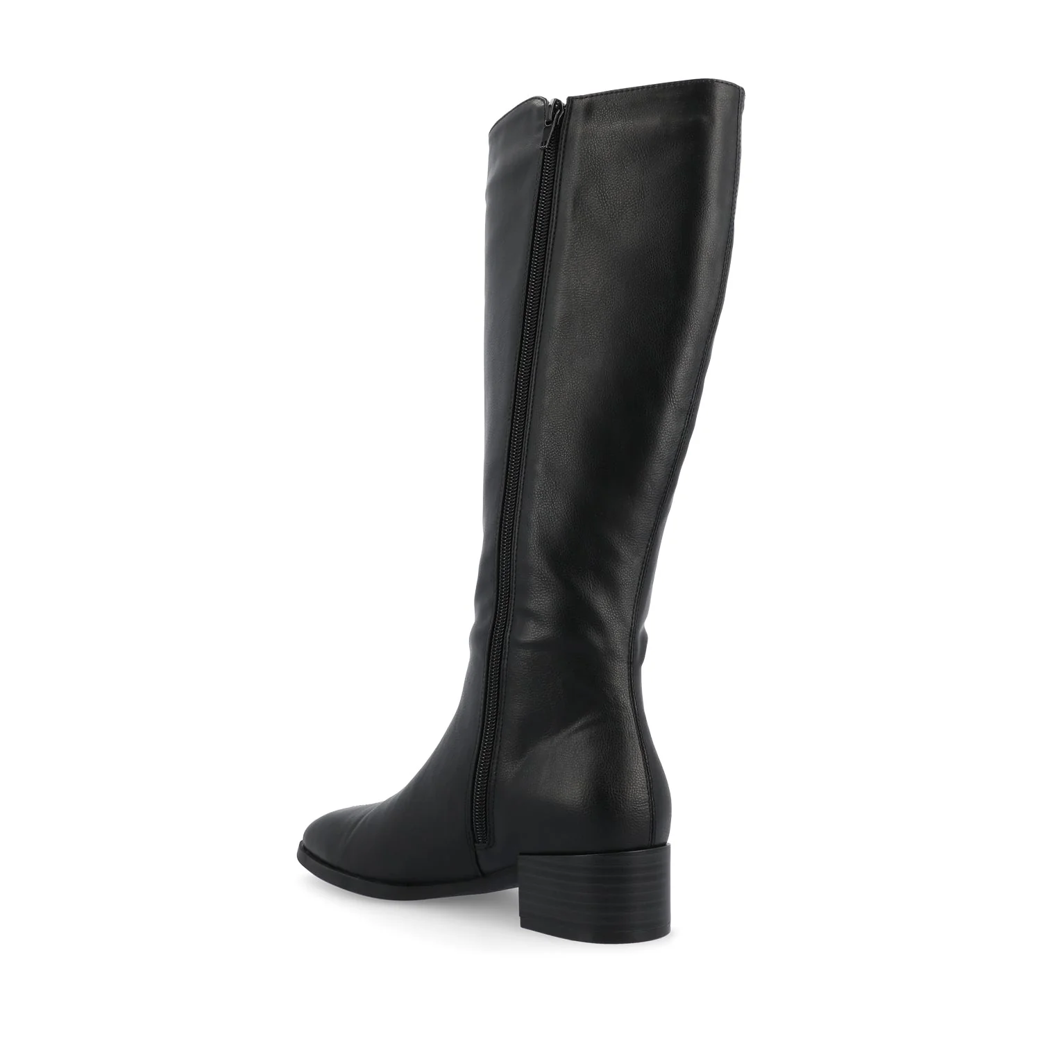 DEVRI KNEE HIGH BOOTS IN WIDE CALF - Black - Image 3