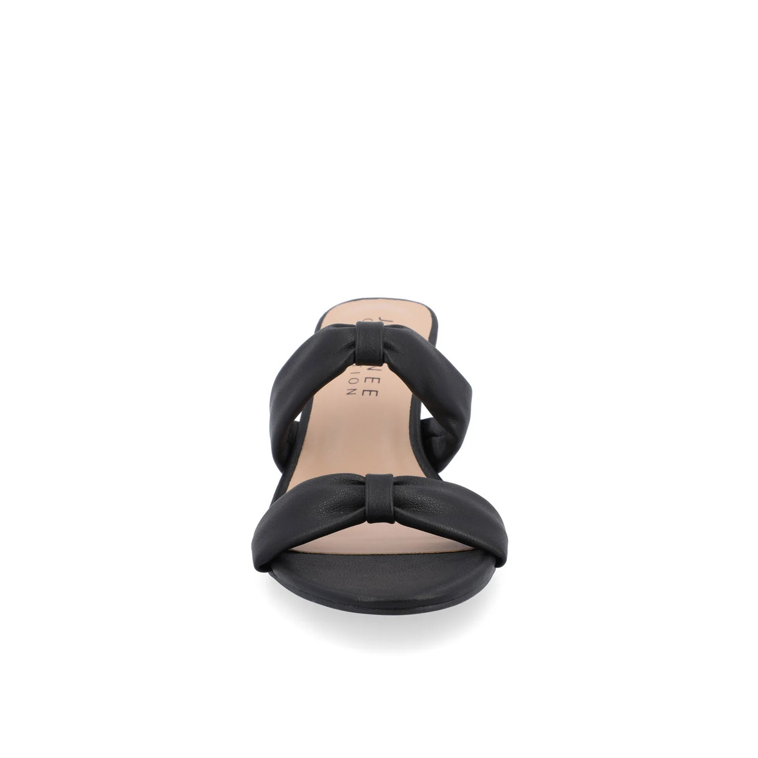 DYLLAN KITTEN HEELS IN VEGAN LEATHER - Black - Image 5