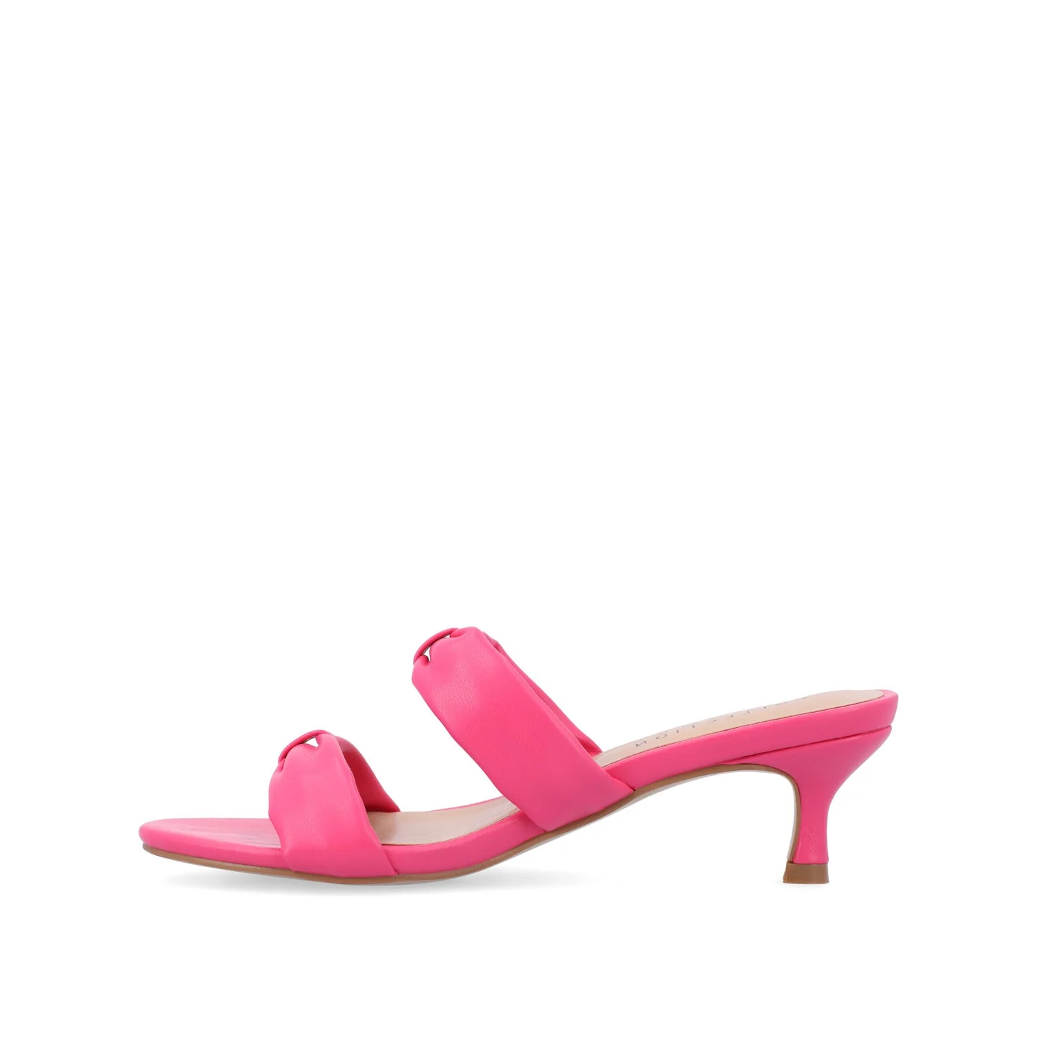 DYLLAN KITTEN HEELS IN VEGAN LEATHER - Pink - Image 3