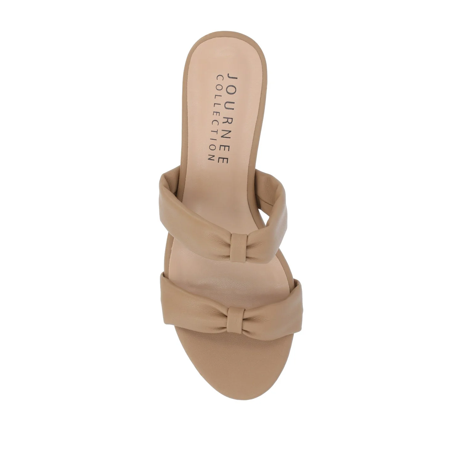 DYLLAN KITTEN HEELS IN VEGAN LEATHER - Taupe - Image 6