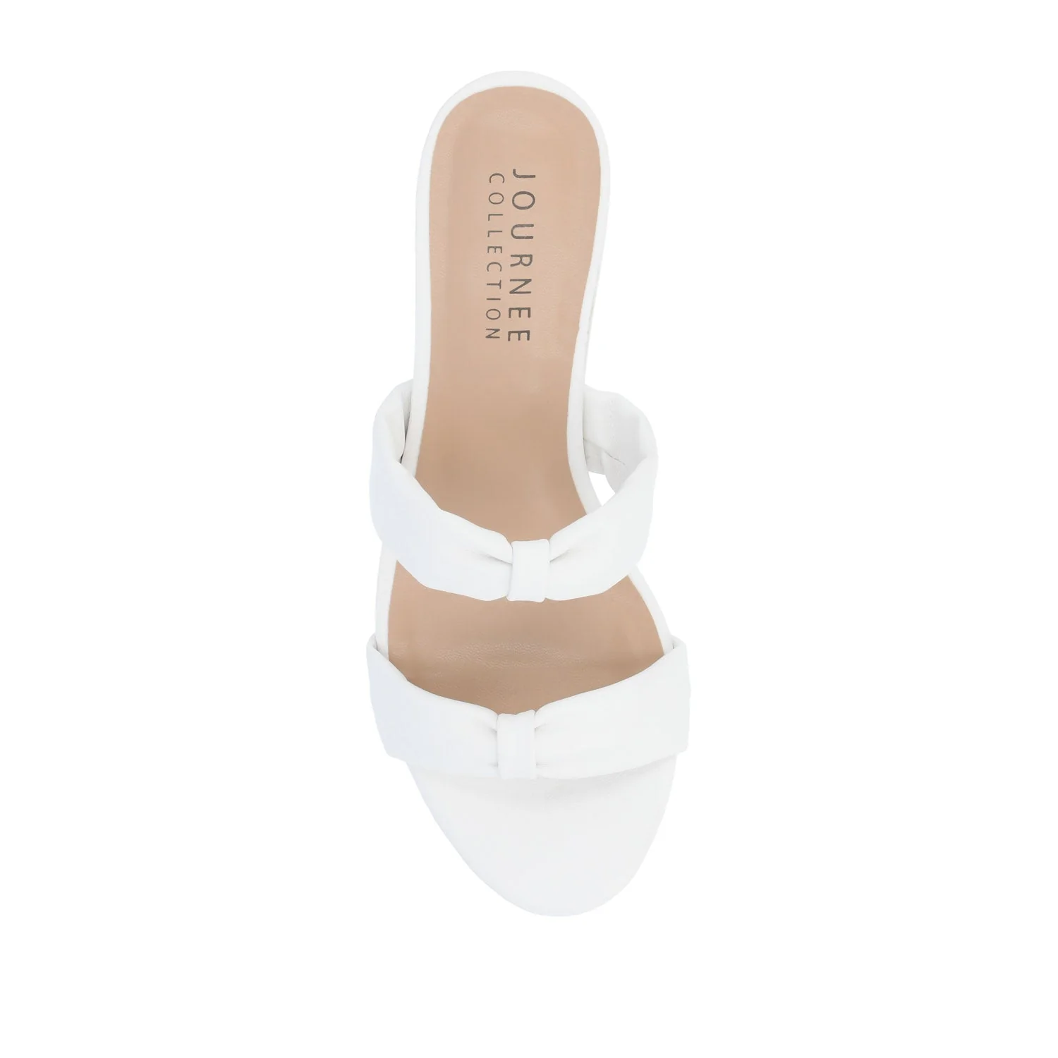 DYLLAN KITTEN HEELS IN VEGAN LEATHER - White - Image 6