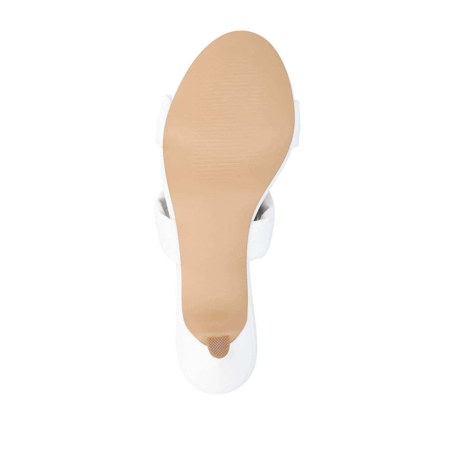 DYLLAN KITTEN HEELS IN VEGAN LEATHER - White - Image 8