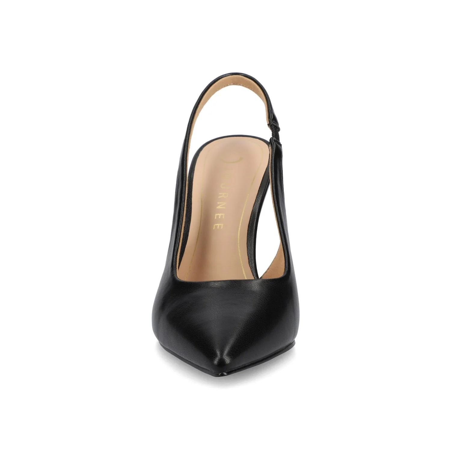 ELENNEY SLINGBACK STILETTO HEELS - Black PU - Image 5