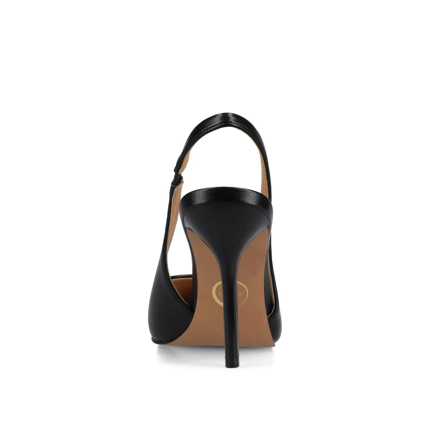 ELENNEY SLINGBACK STILETTO HEELS - Black PU - Image 7