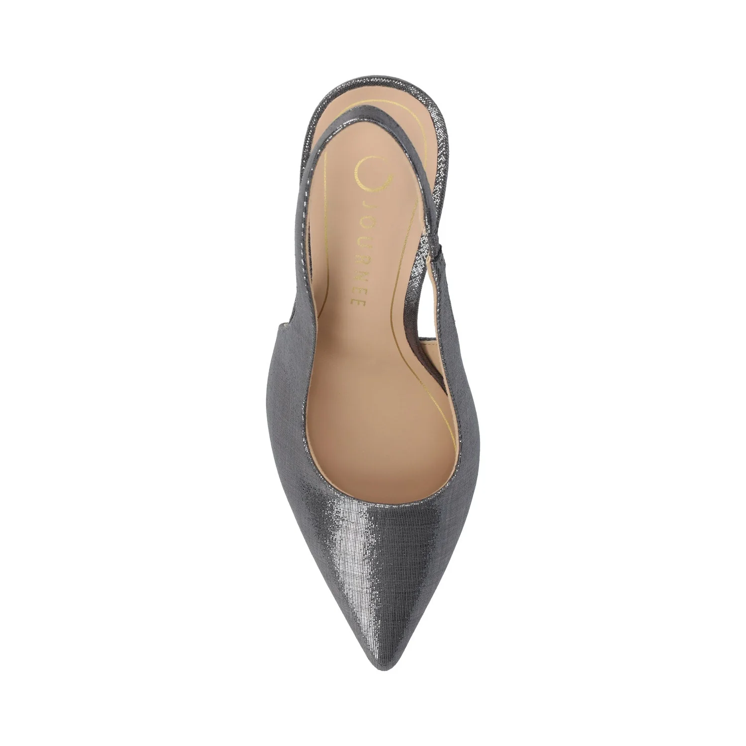 ELENNEY SLINGBACK STILETTO HEELS IN STATEMENT - Pewter - Image 4
