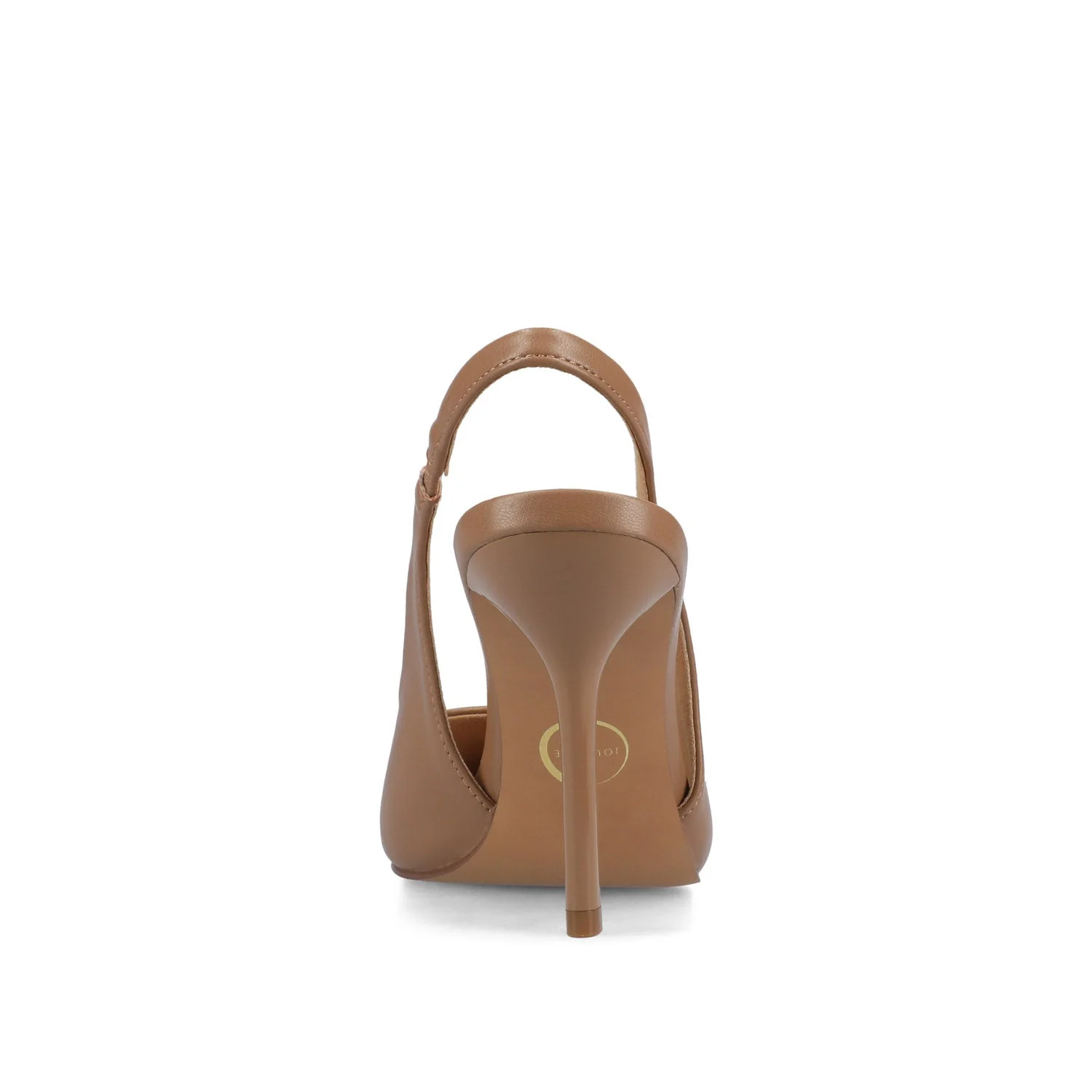 ELENNEY SLINGBACK STILETTO HEELS - Tan PU - Image 7